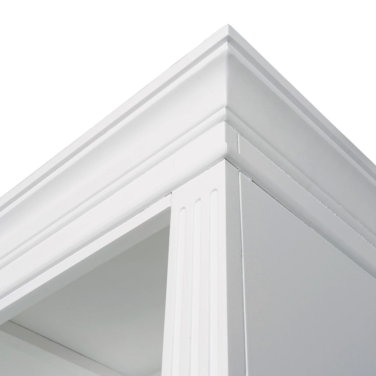 Hamptons Halifax Buffet and Hutch Library Bookcase Cabinet - Image 9