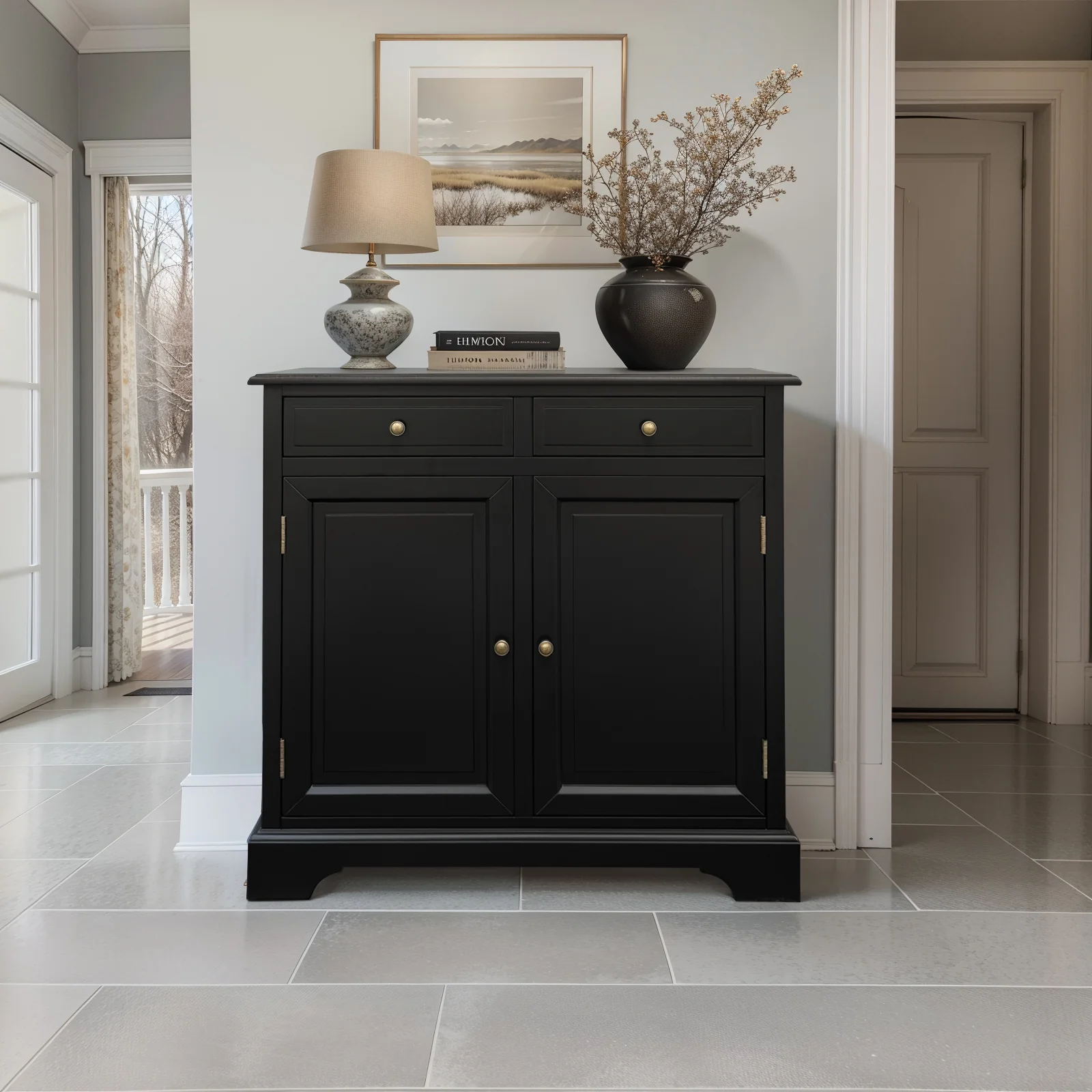 Hamptons Halifax Buffet Sideboard Cabinet - Image 10