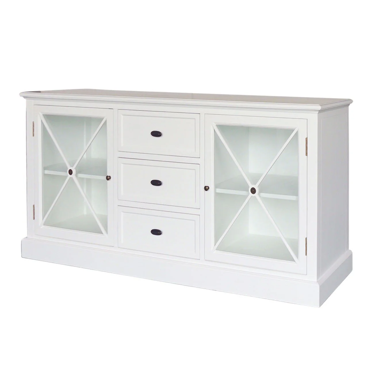 Hamptons Halifax Criss Cross Sideboard Buffet - Image 3