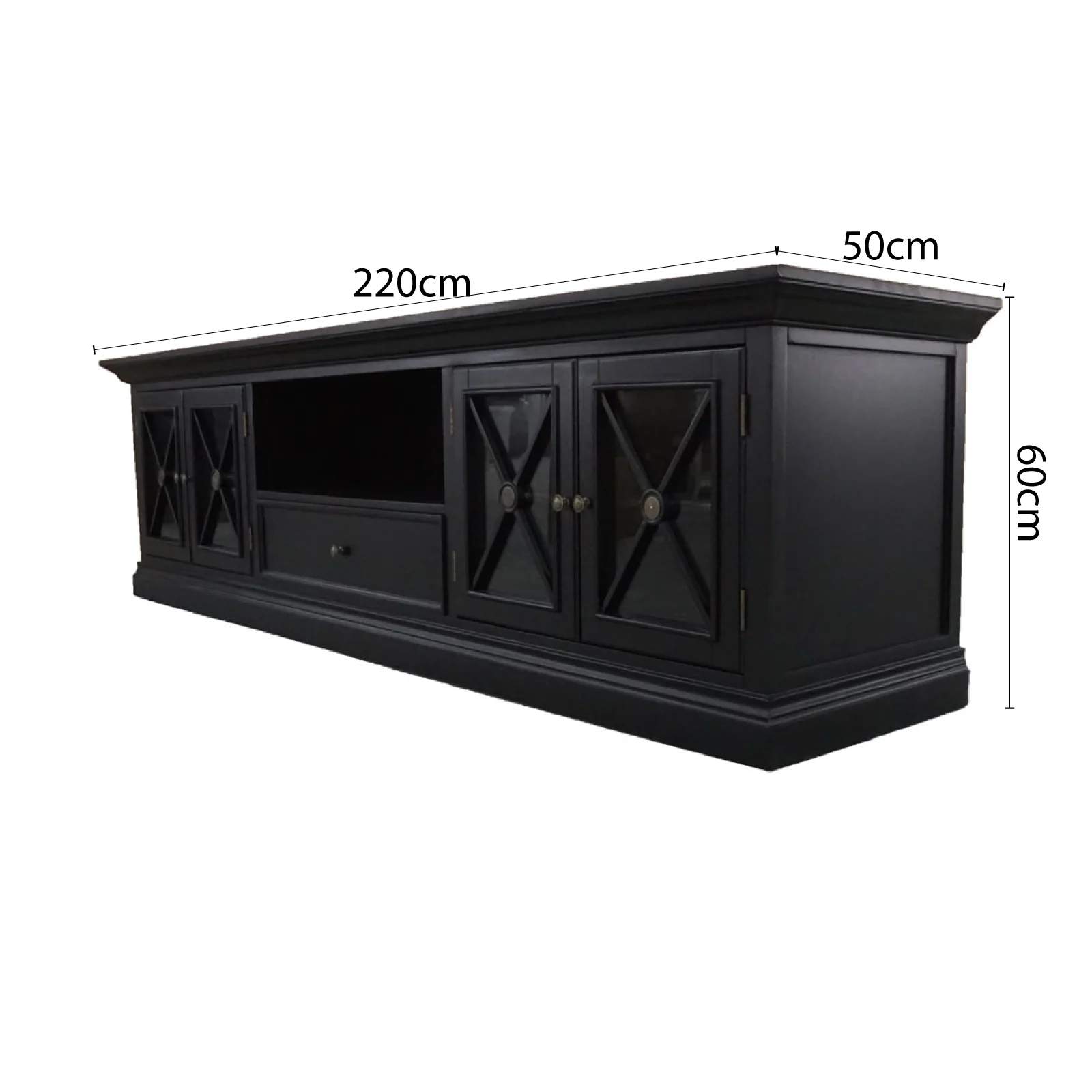 Hamptons Halifax Criss Cross TV Entertainment Unit - Image 10