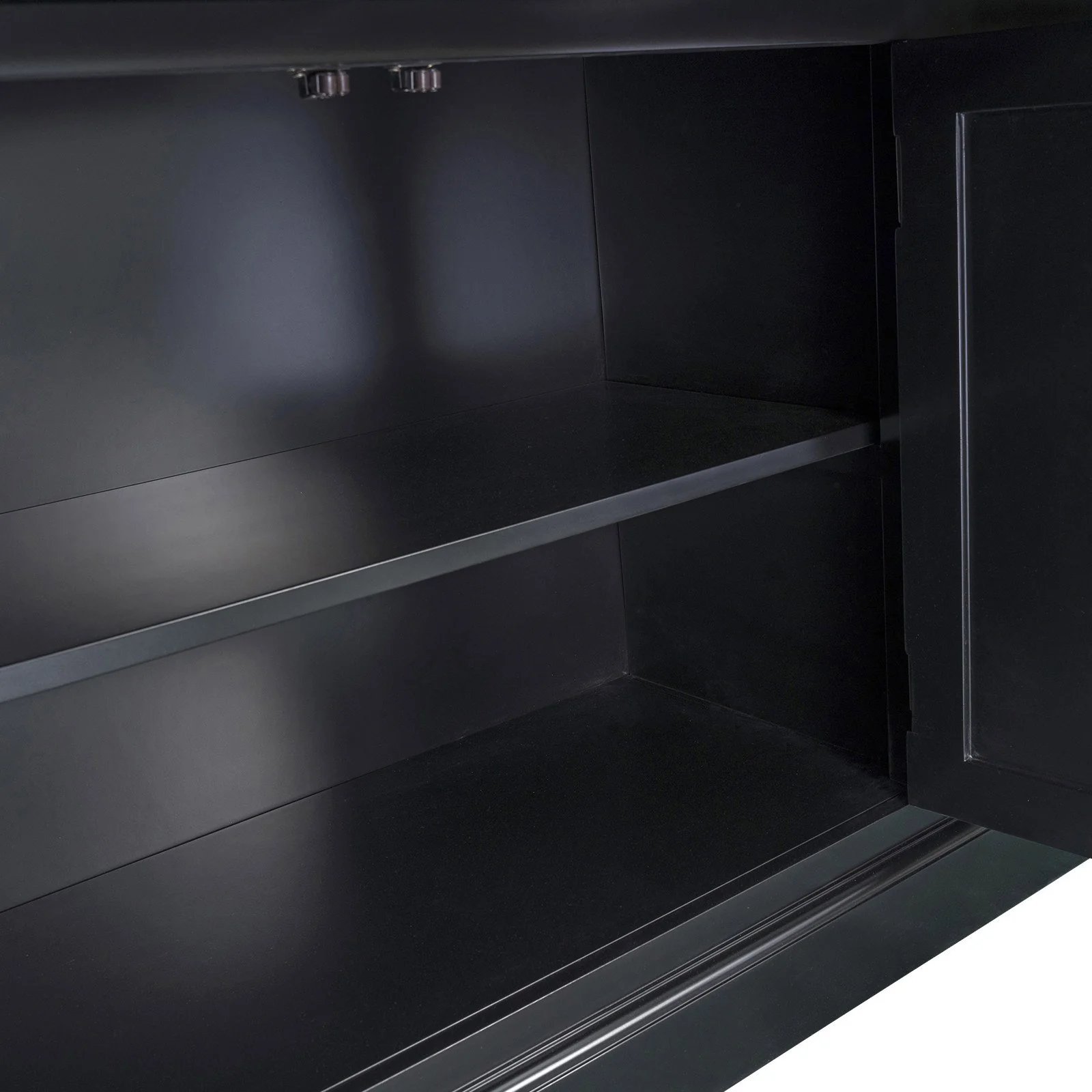Hamptons Halifax Double Buffet and Hutch Bookcase with Ladder - Image 33