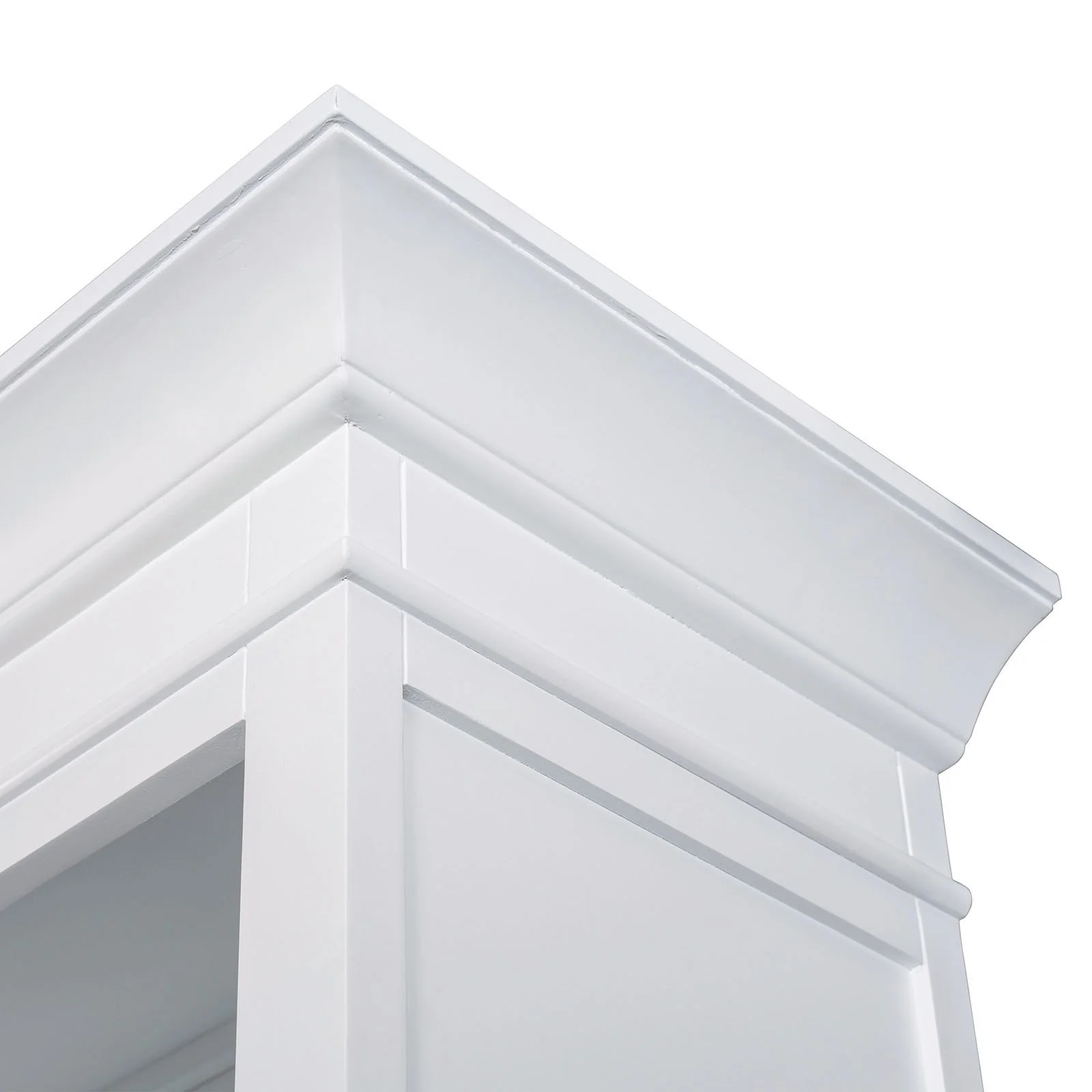 Hamptons Halifax Double Buffet and Hutch Bookcase with Ladder - Image 6