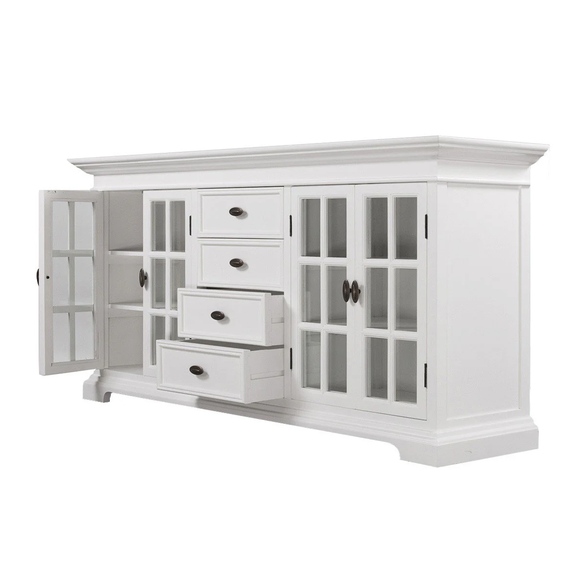 Hamptons Halifax Large Kitchen Cabinet - Image 20