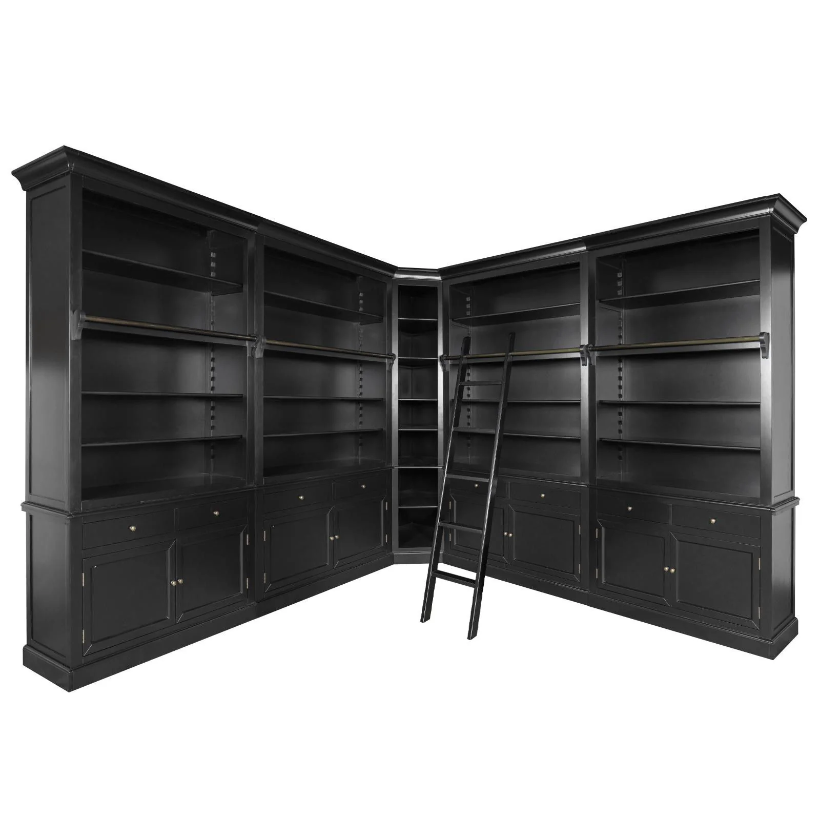 Hamptons Halifax Modular Wall Hutch & Buffet with Corner Cabinet (Pre-order extra $1000 Early Bird discount) - Image 3