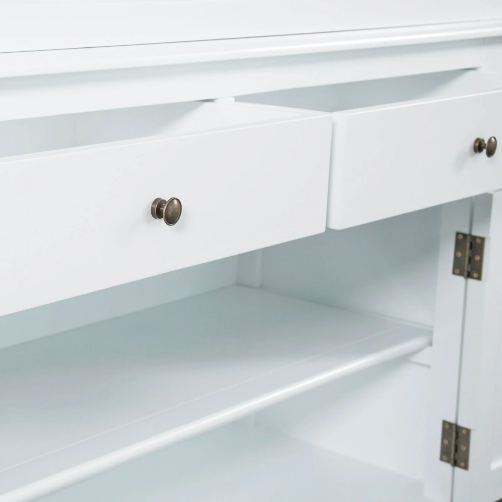Hamptons Halifax Open Extendable Bookcase with Ladder 486-604cm - Image 13