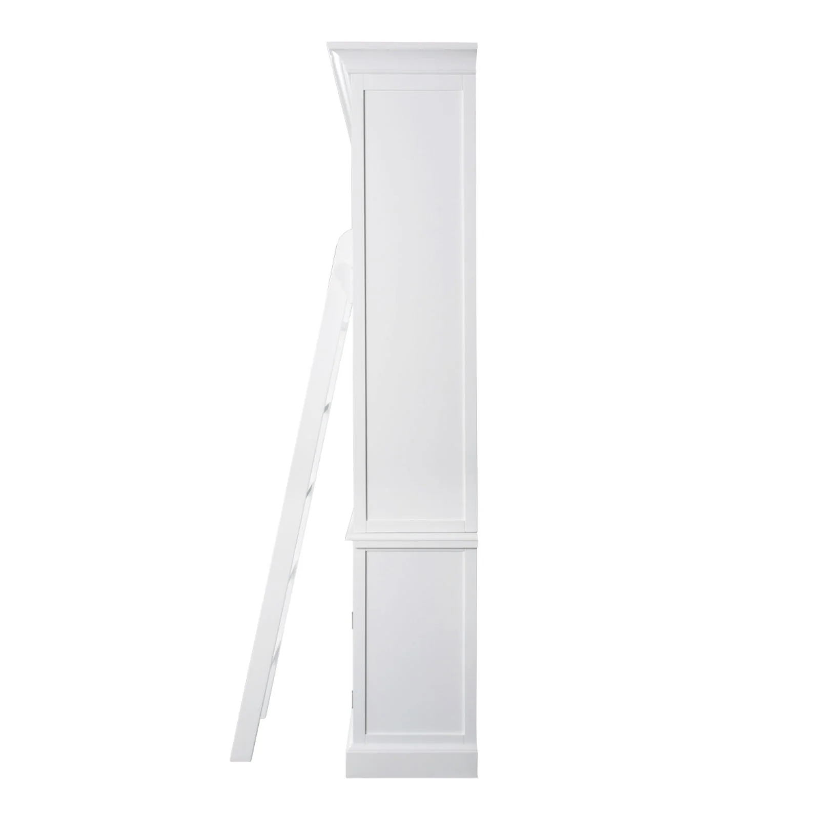 Hamptons Halifax Open Extendable Bookcase with Ladder 486-604cm - Image 7