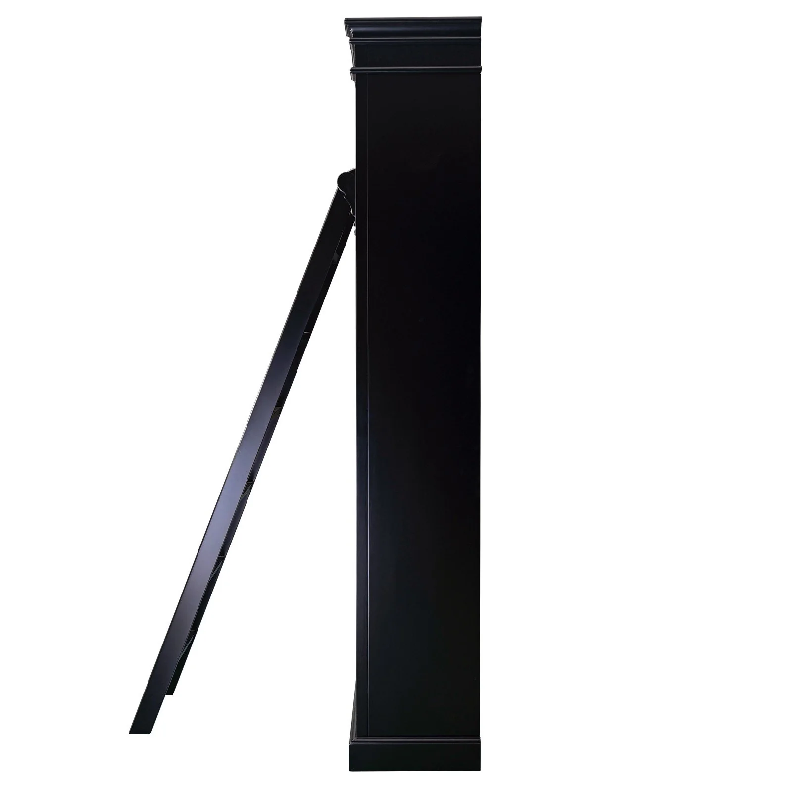 Hamptons Halifax Open Library Bookcase with Ladder 170cm - Image 20