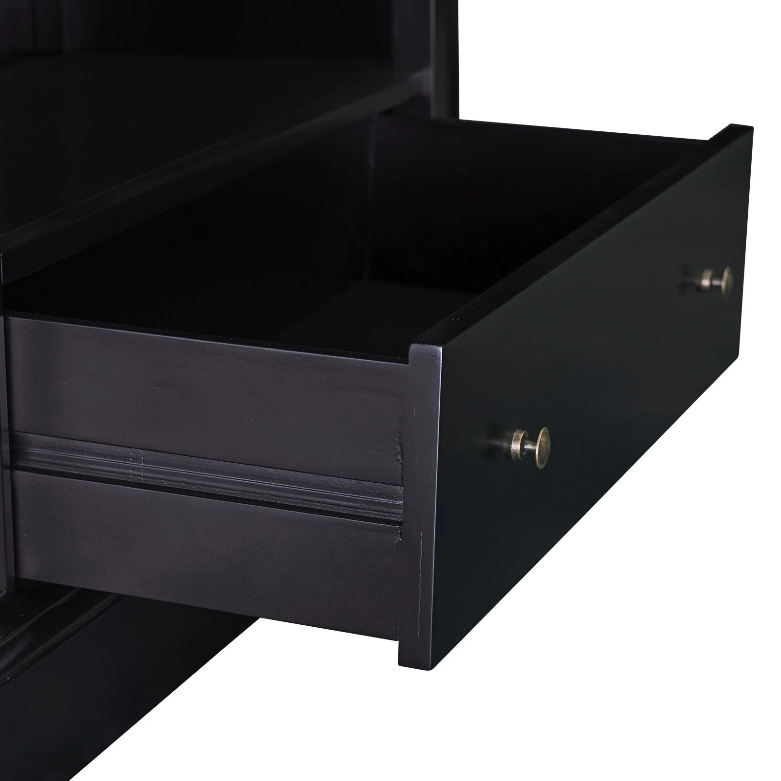 Hamptons Halifax Open Library Bookcase with Ladder 170cm - Image 23