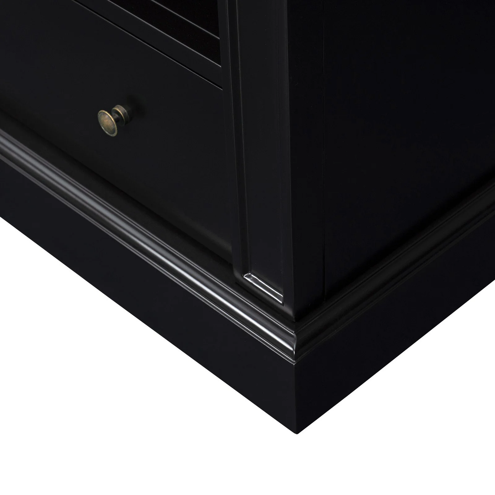 Hamptons Halifax Open Library Bookcase with Ladder 170cm - Image 24