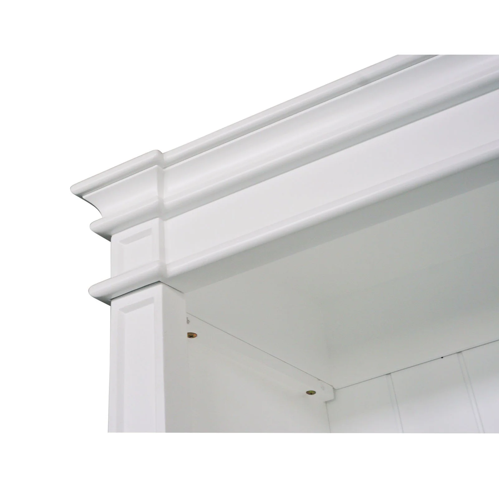 Hamptons Halifax Open Library Bookcase with Ladder 170cm - Image 9