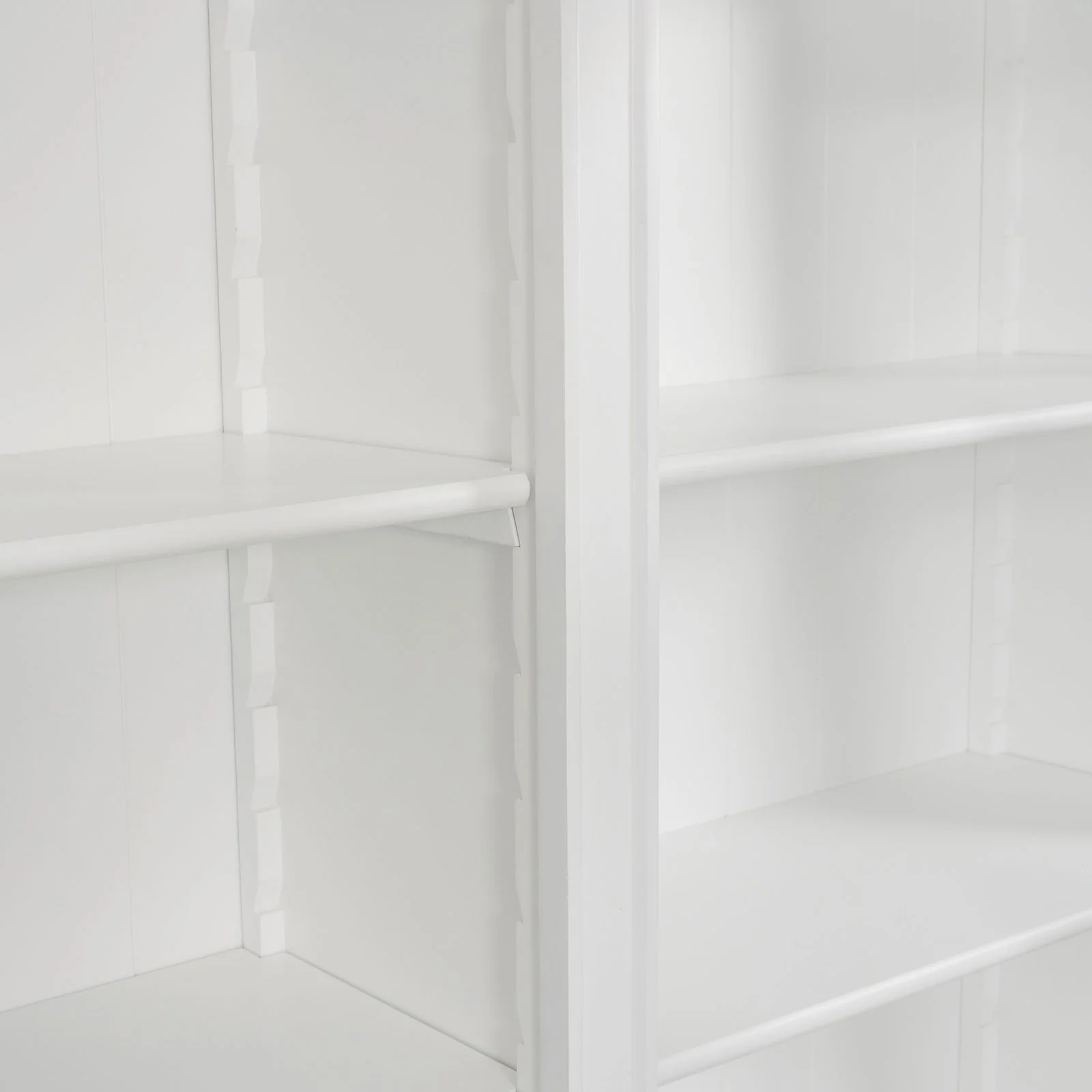Solid Timber Hamptons Library Bookcase with Ladder — 3 Bay Grand Halifax - Image 19