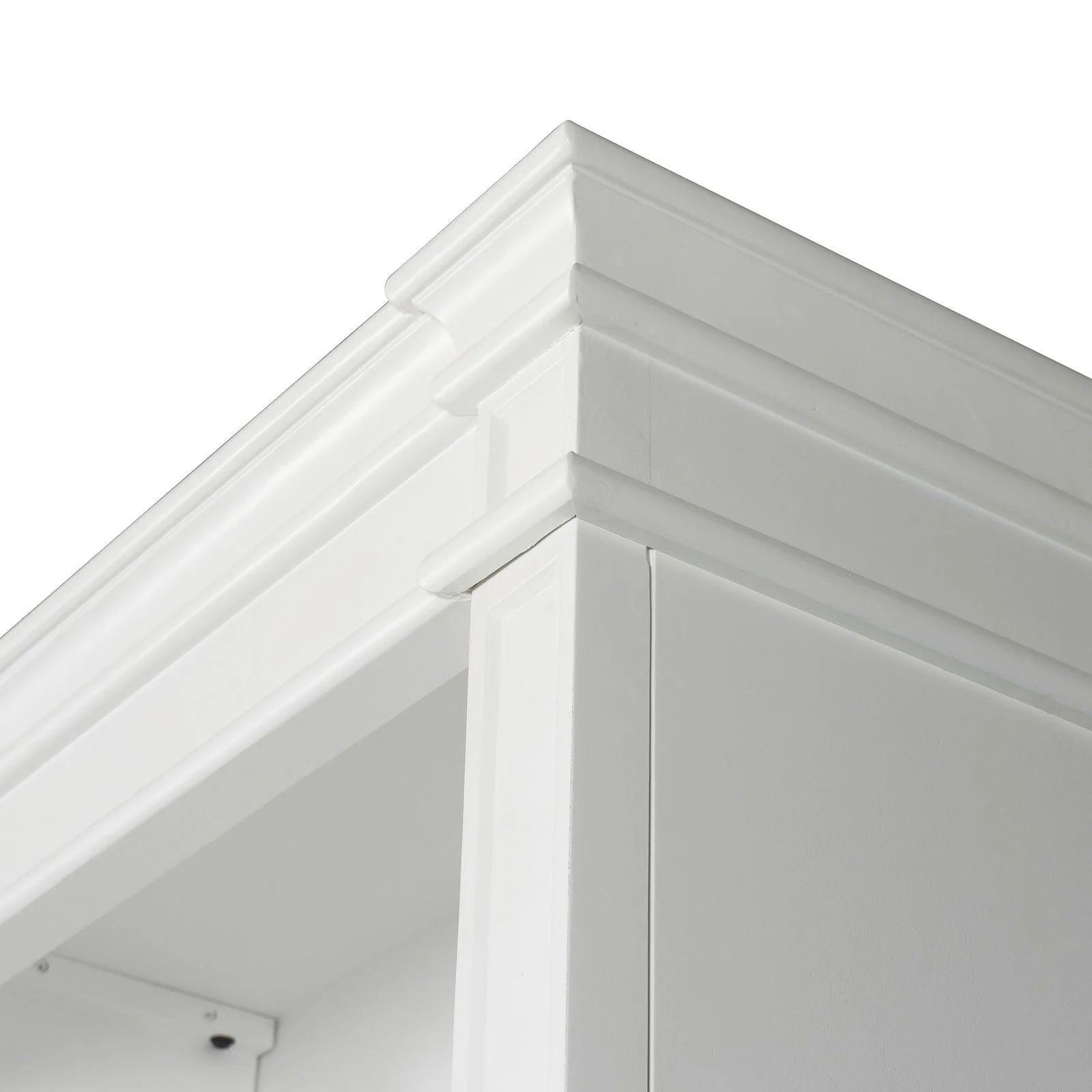 Solid Timber Hamptons Library Bookcase with Ladder — 3 Bay Grand Halifax - Image 21