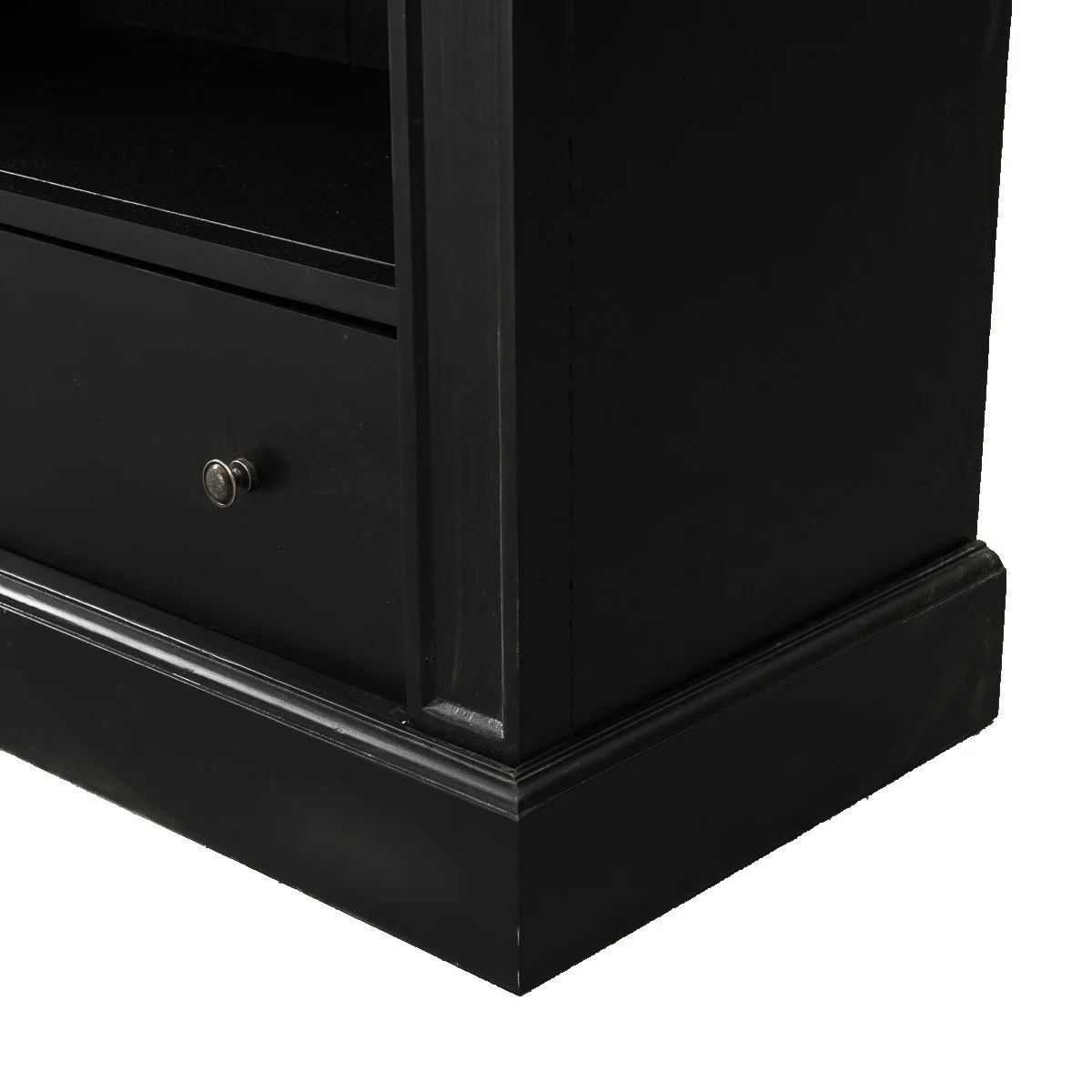 Solid Timber Hamptons Library Bookcase with Ladder — 3 Bay Grand Halifax - Image 4