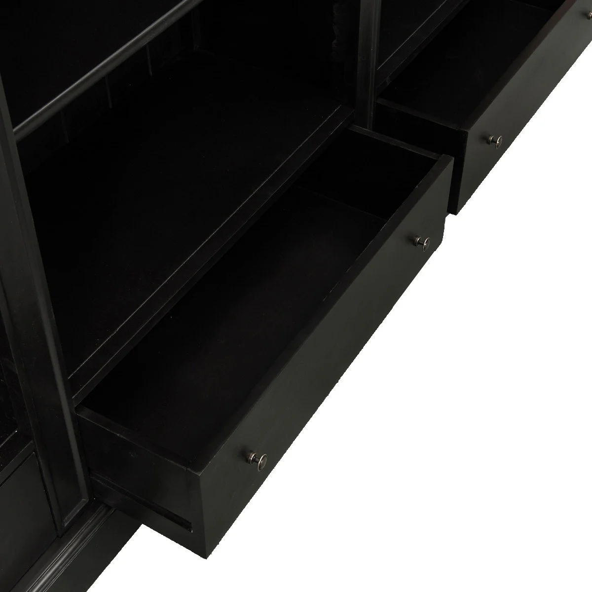 Solid Timber Hamptons Library Bookcase with Ladder — 3 Bay Grand Halifax - Image 8