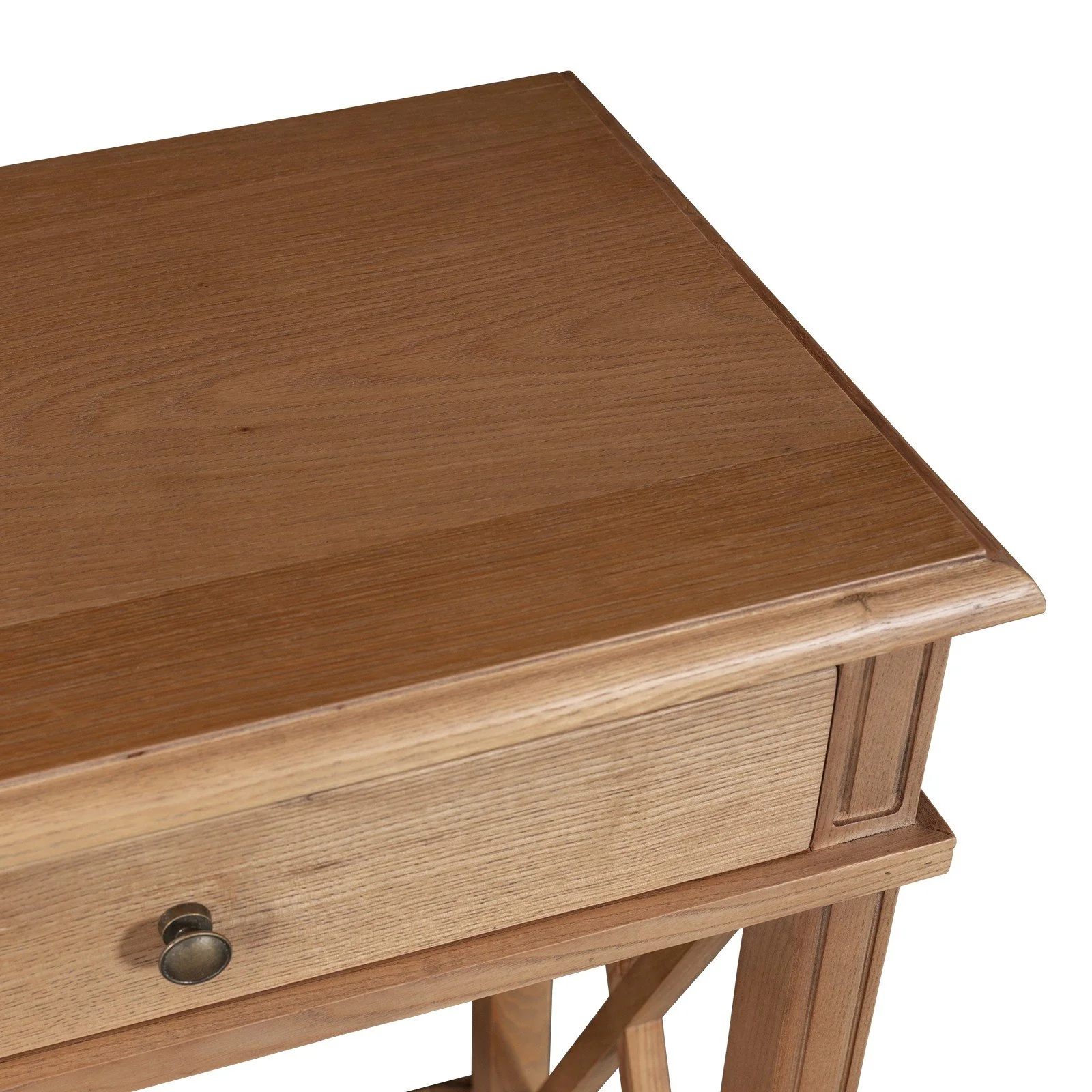 Hamptons Halifax Side Cross 3 Drawer Console Hall Table - Image 20