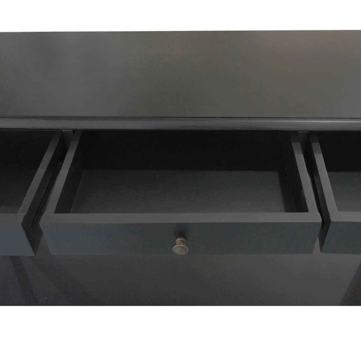 Hamptons Halifax Side Cross 3 Drawer Console Hall Table - Image 40