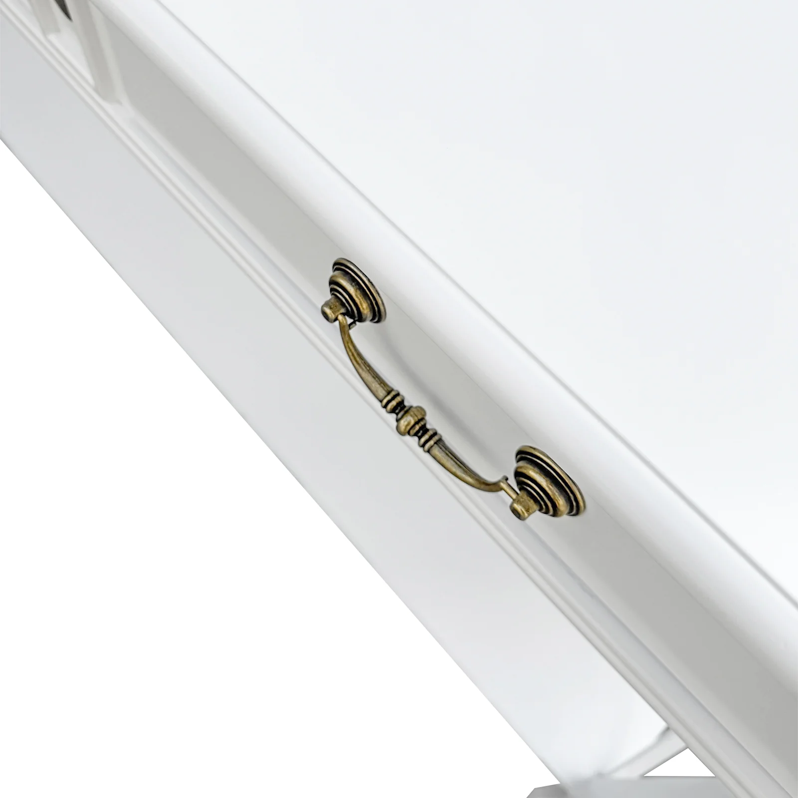 Hamptons Halifax Side Cross 3 Drawers Console Hall Table - Image 43