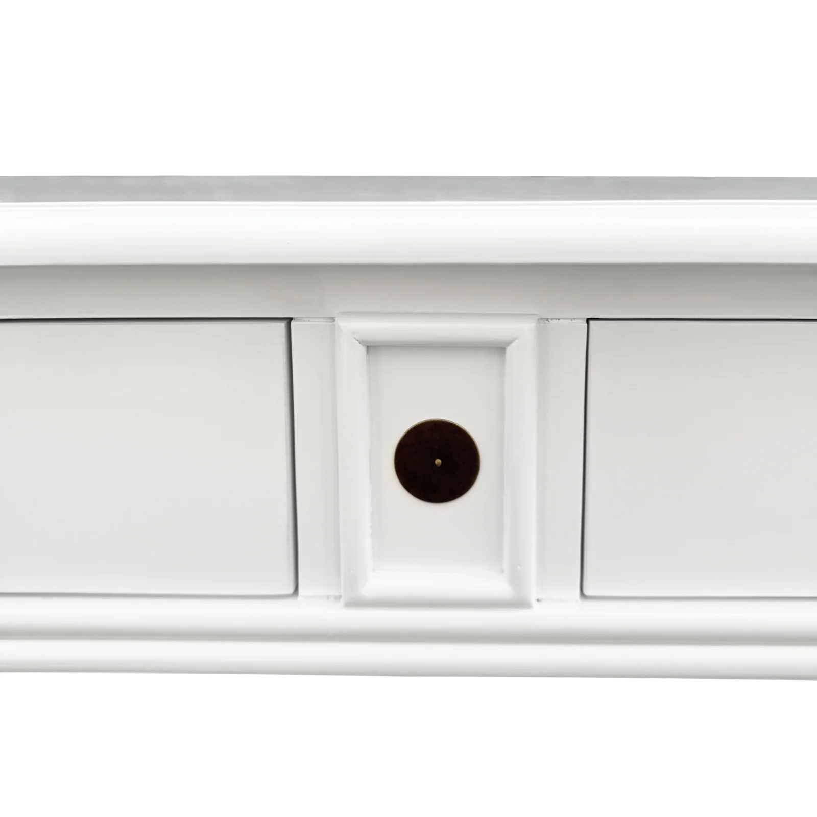 Hamptons Halifax Side Cross 3 Drawers Console Hall Table - Image 48