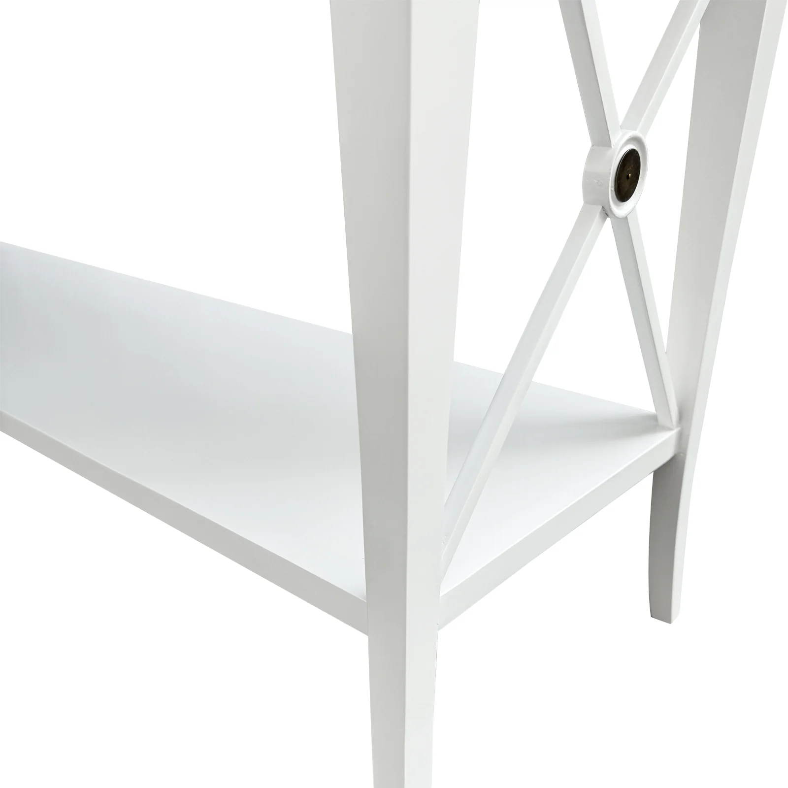 Hamptons Halifax Side Cross 3 Drawers Console Hall Table - Image 49