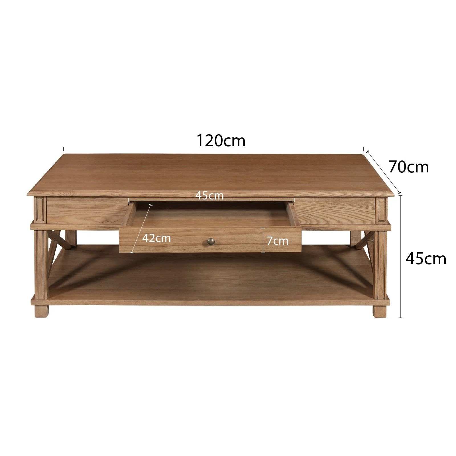 Hamptons Halifax Side Cross Coffee Table - Image 14