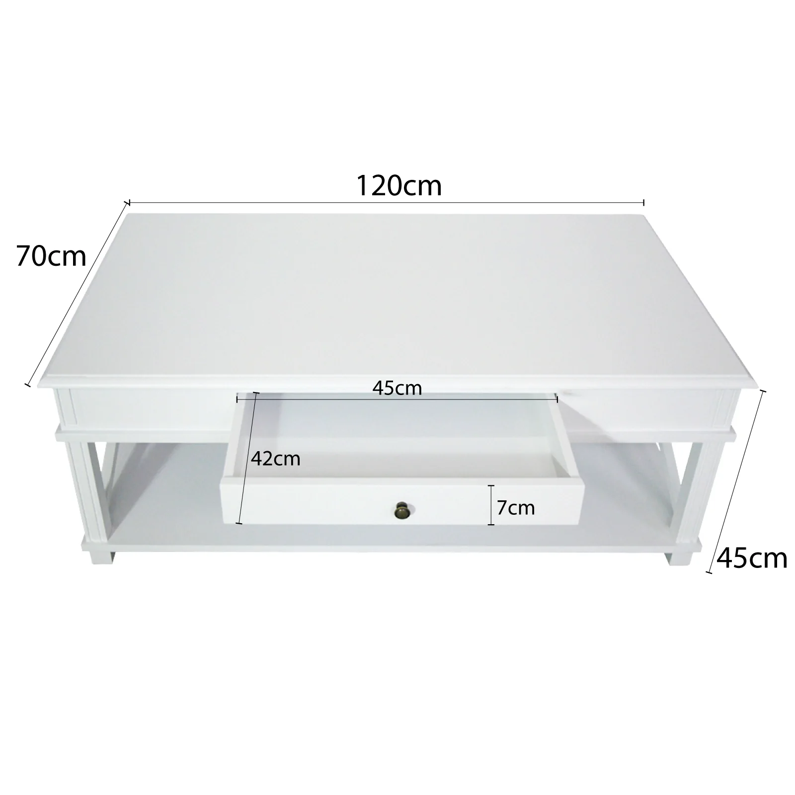 Hamptons Halifax Side Cross Coffee Table - Image 28