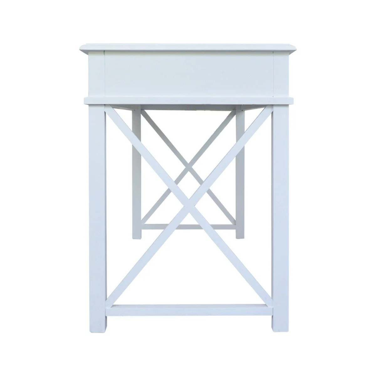 Hamptons Halifax Side Cross Console Hall Table / Study Desk - Image 17