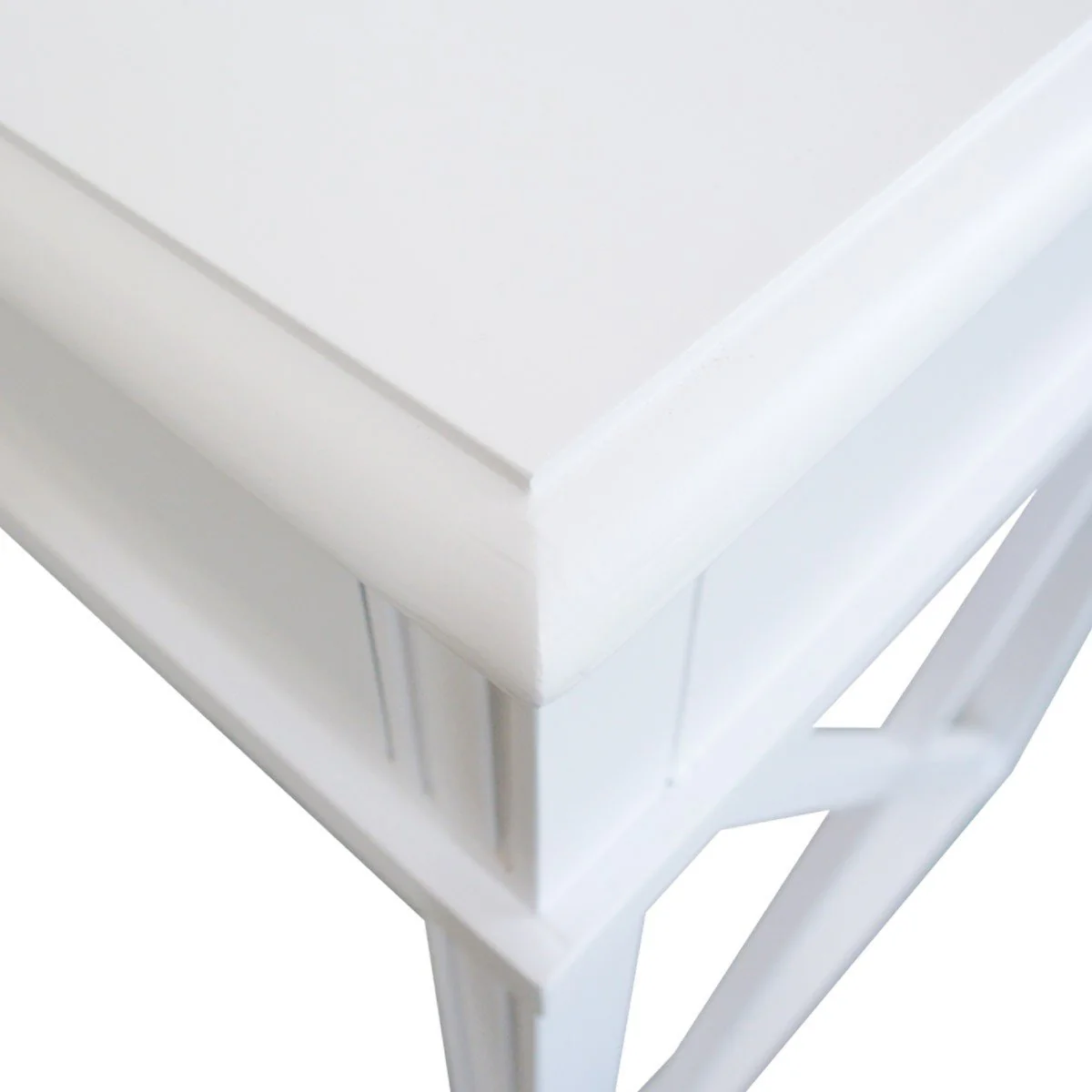 Hamptons Halifax Side Cross Console Hall Table / Study Desk - Image 20