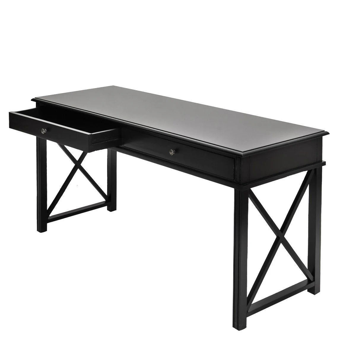 Hamptons Halifax Side Cross Console Hall Table / Study Desk - Image 29