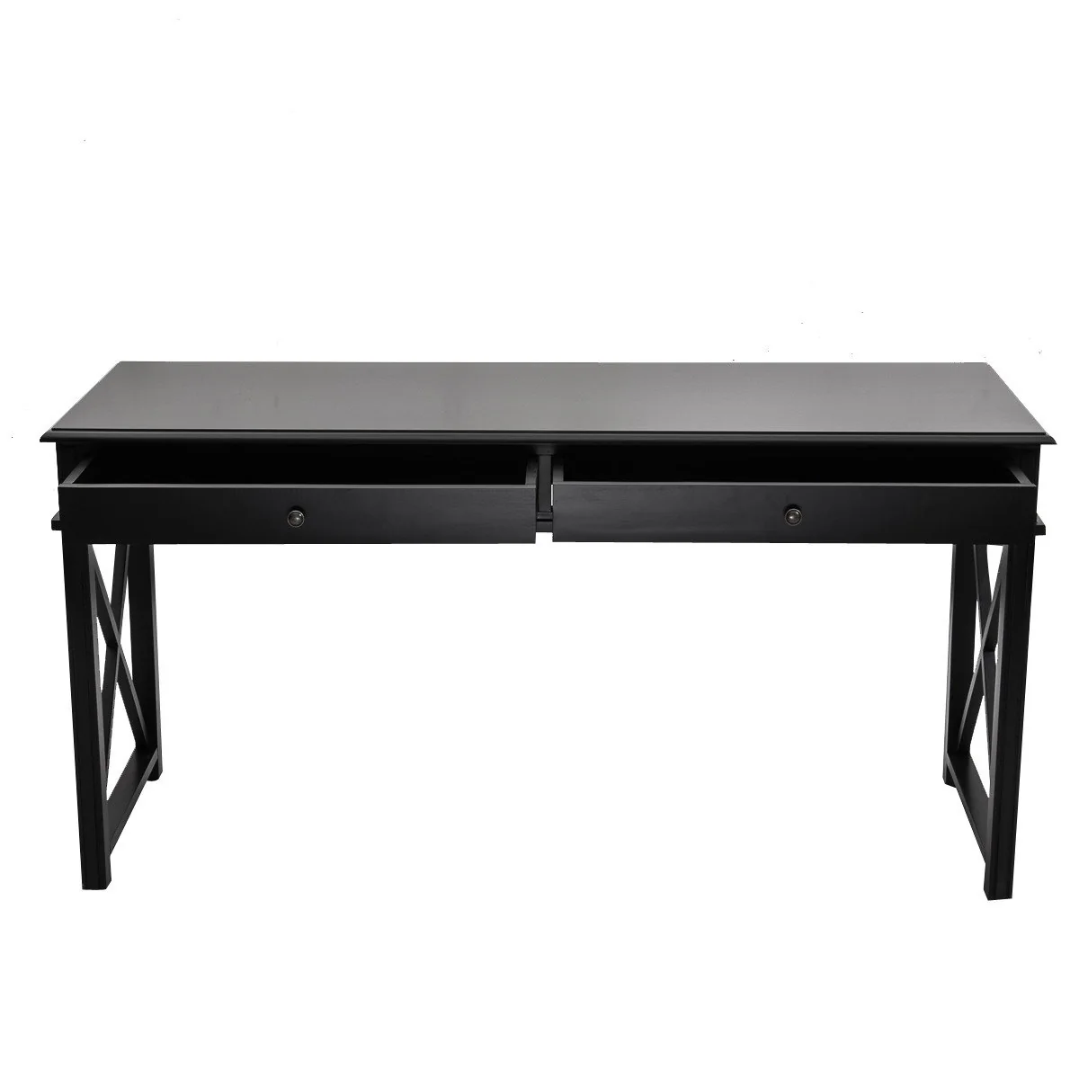 Hamptons Halifax Side Cross Console Hall Table / Study Desk - Image 30