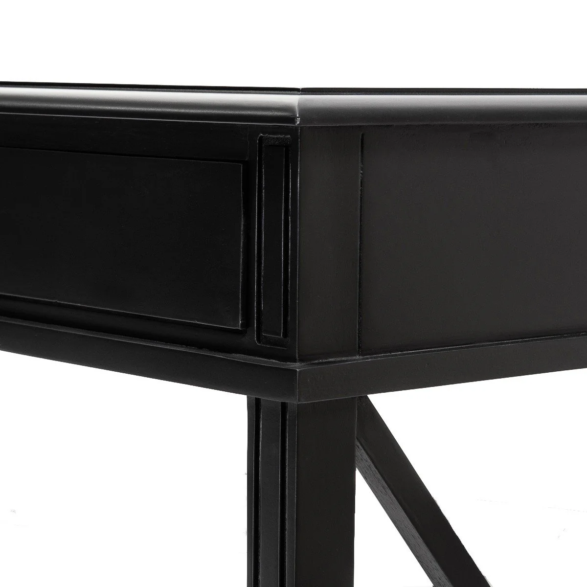Hamptons Halifax Side Cross Console Hall Table / Study Desk - Image 36