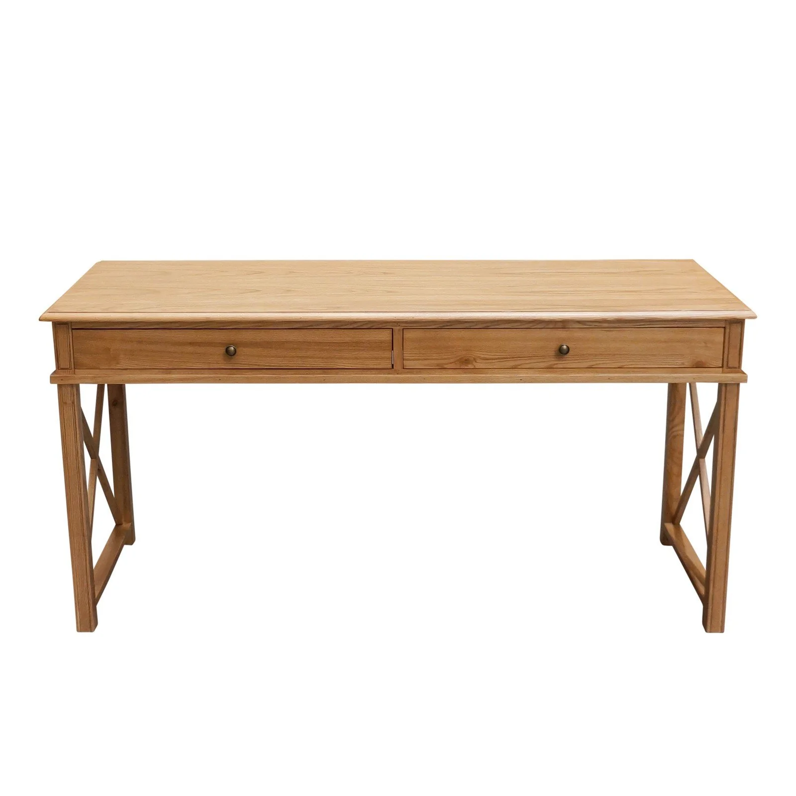 Hamptons Halifax Side Cross Console Hall Table / Study Desk - Image 5