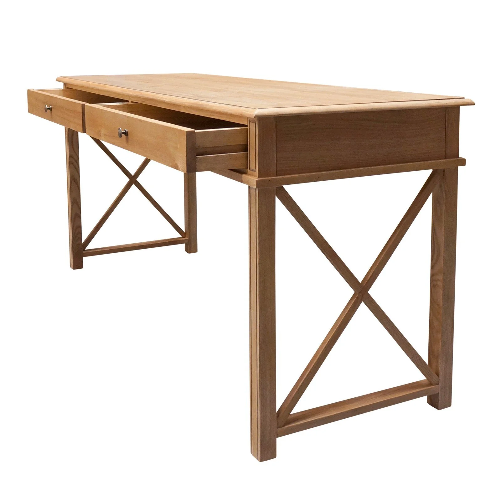 Hamptons Halifax Side Cross Console Hall Table / Study Desk - Image 6
