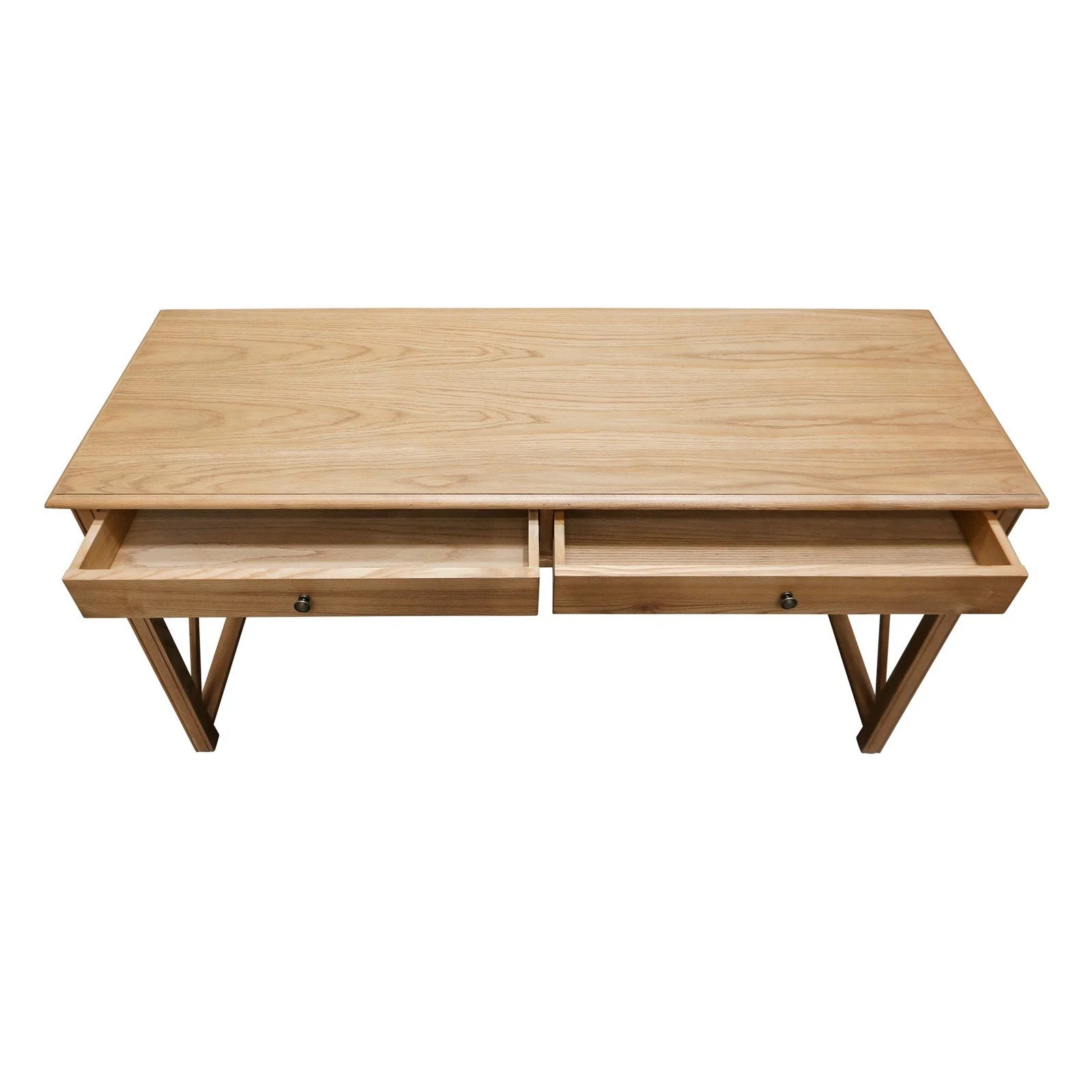 Hamptons Halifax Side Cross Console Hall Table / Study Desk - Image 9