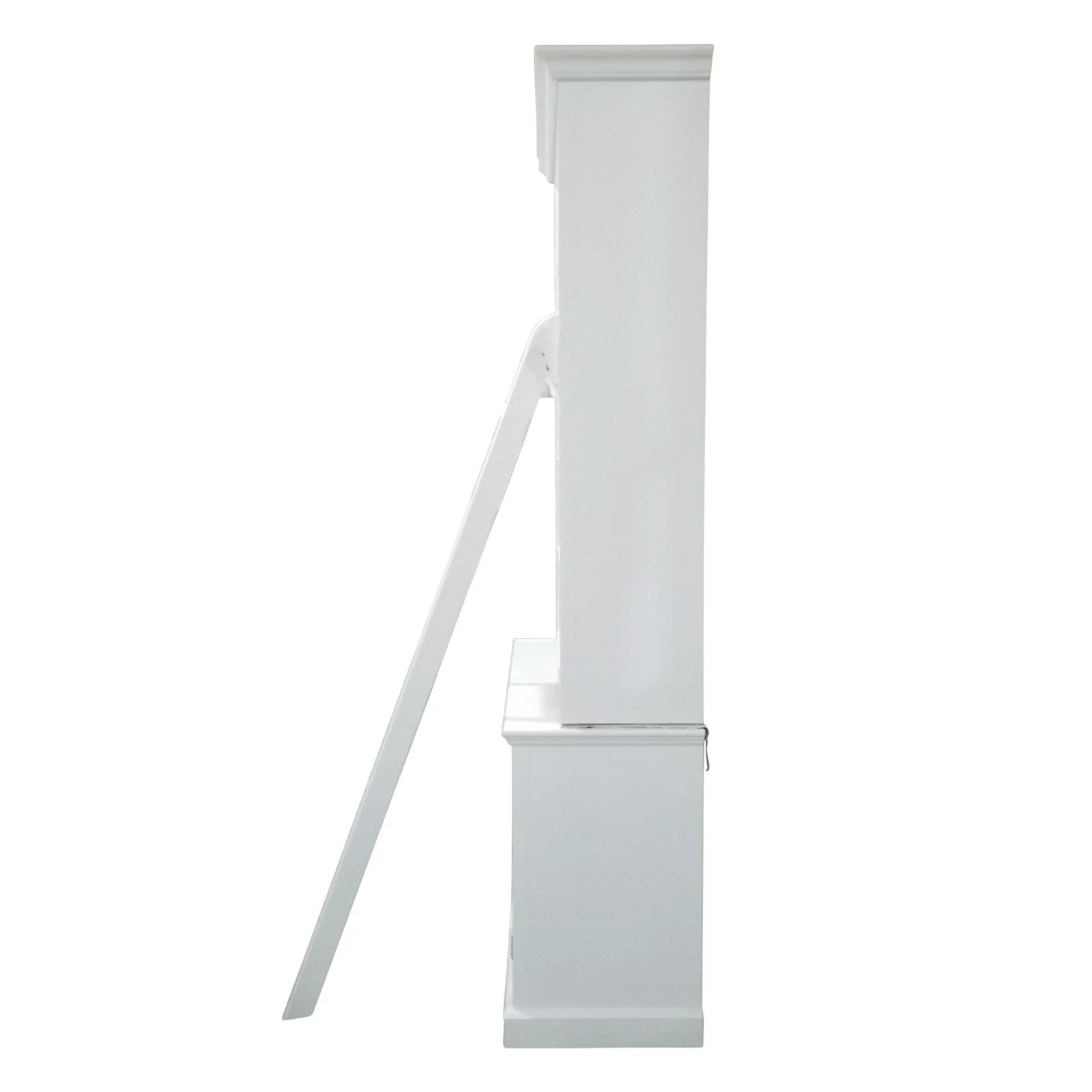 Hamptons Halifax Single Hutch Open Bookcase Buffet with Ladder - Image 19