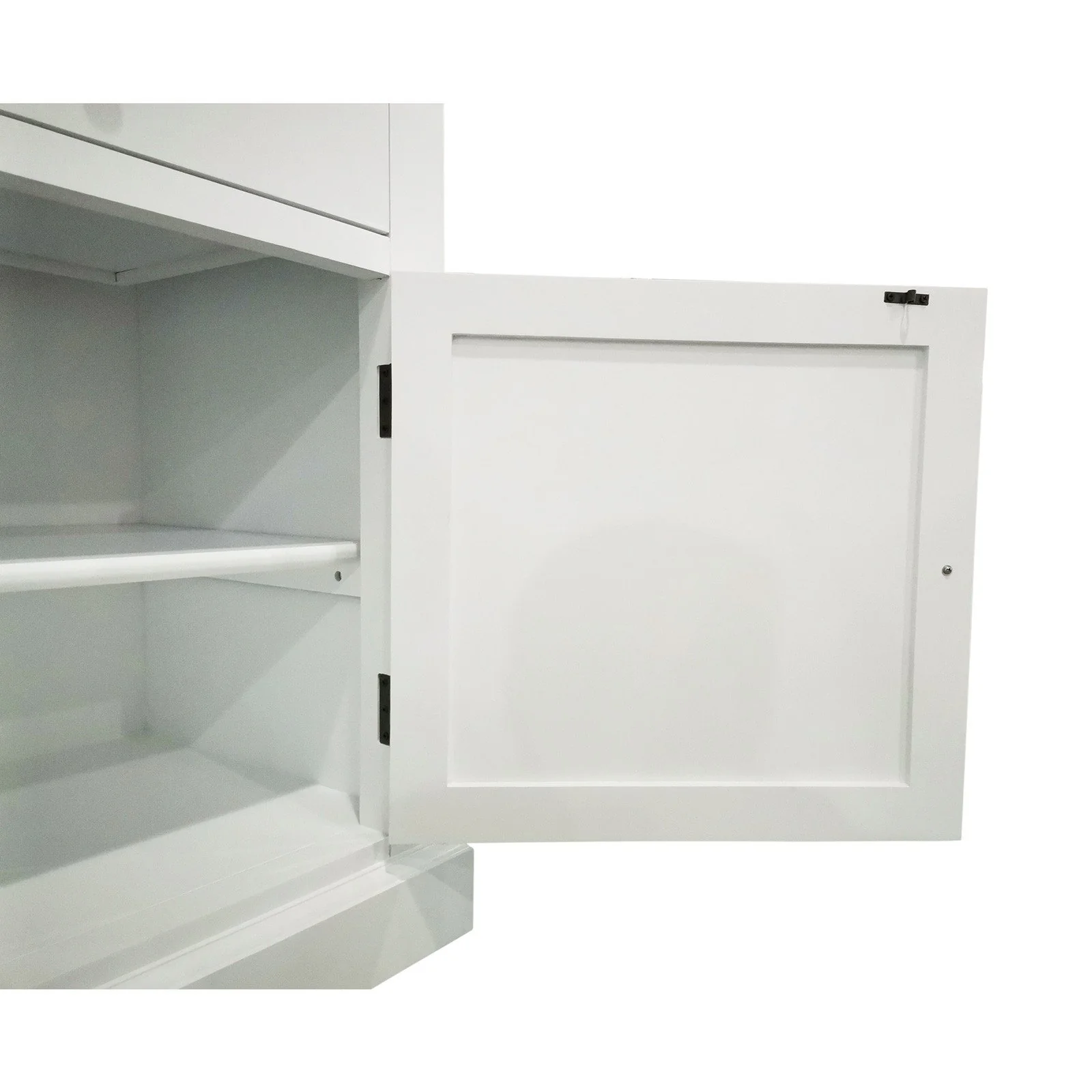 Hamptons Halifax Single Hutch Open Bookcase Buffet with Ladder - Image 20
