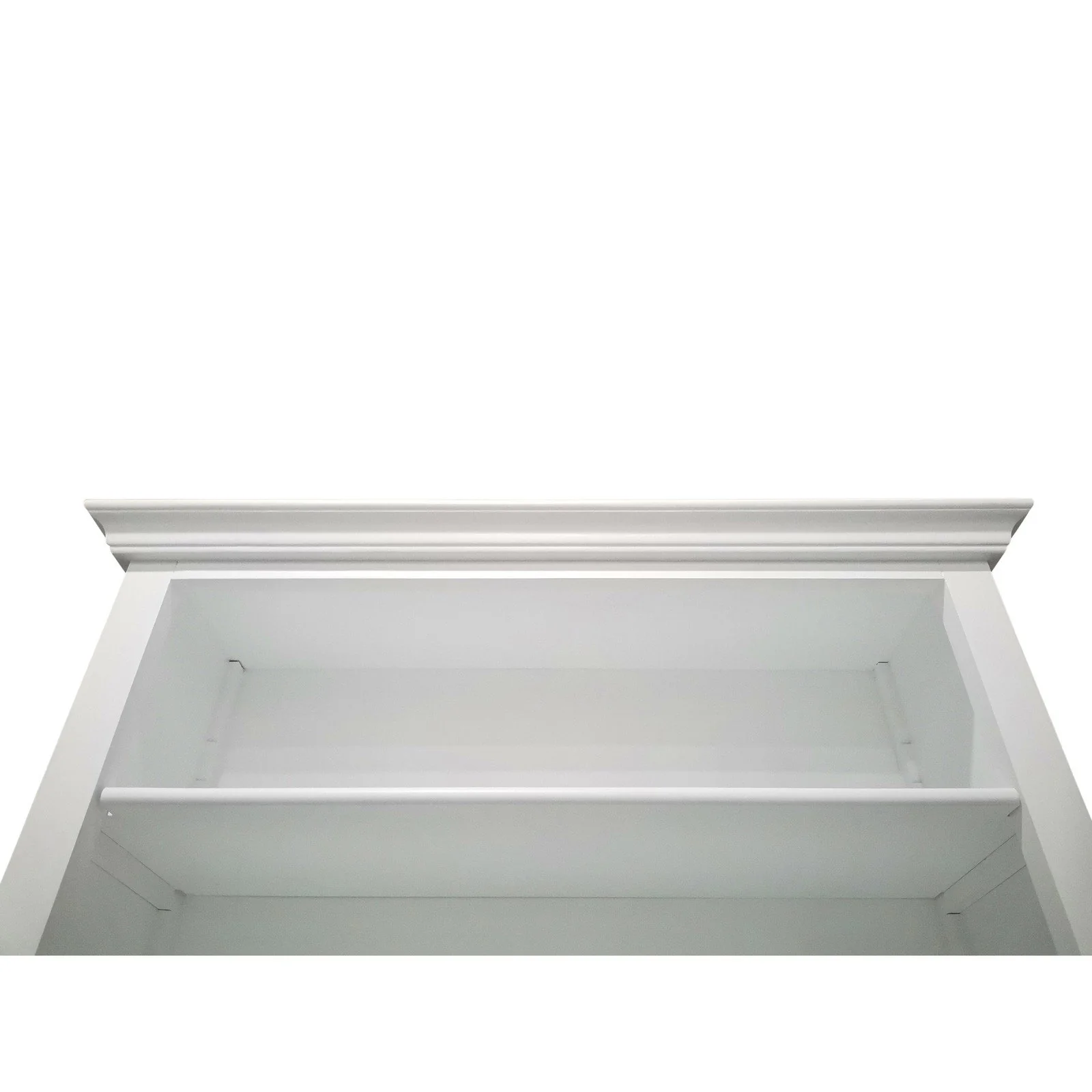 Hamptons Halifax Single Hutch Open Bookcase Buffet with Ladder - Image 24