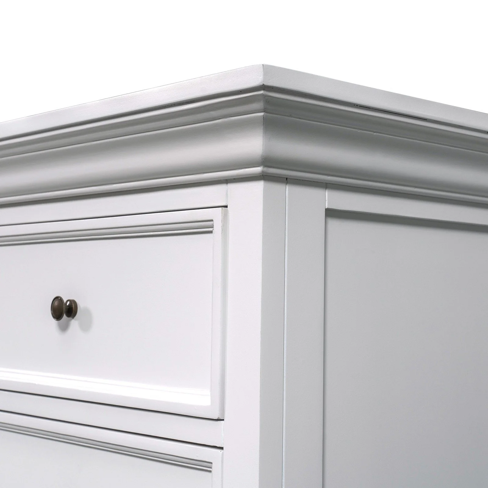 Hamptons Halifax TV Entertainment Unit with 4 Drawers Glass Doors Storage 180cm - Image 20