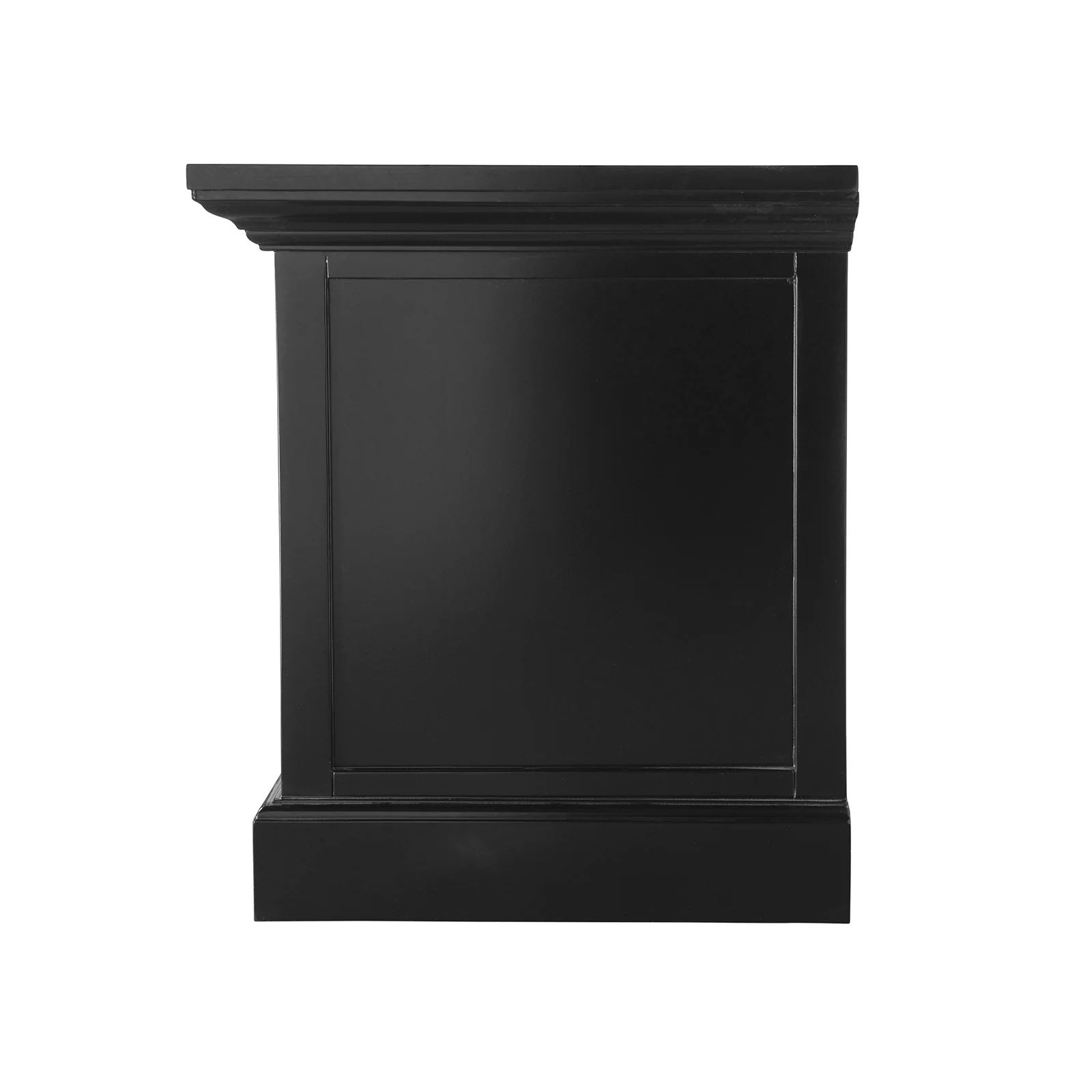 Hamptons Halifax TV Entertainment Unit with 4 Drawers Glass Doors Storage 180cm - Image 5