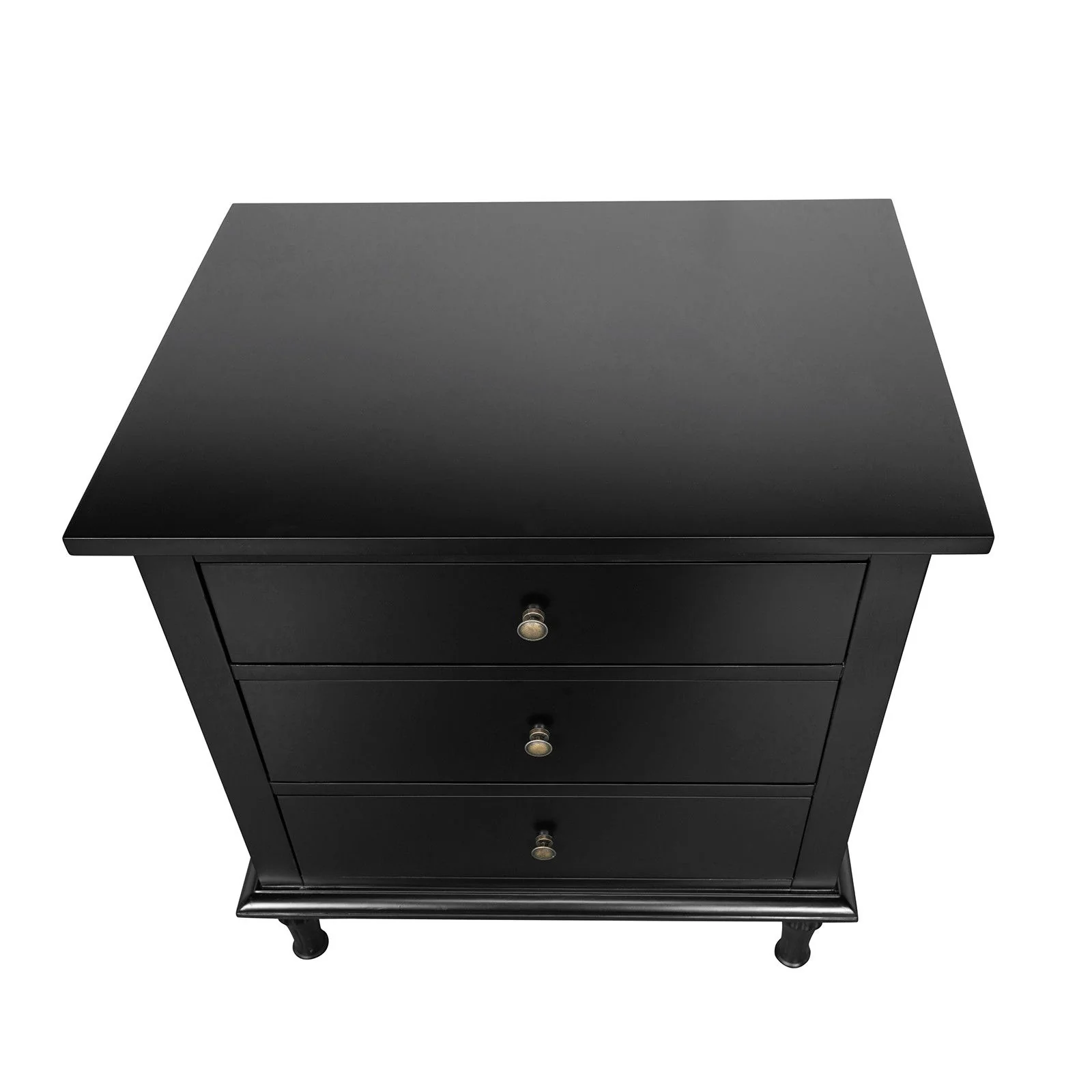 Hamptons Heritage 3 Drawer Bedside Lamp Table - Image 10