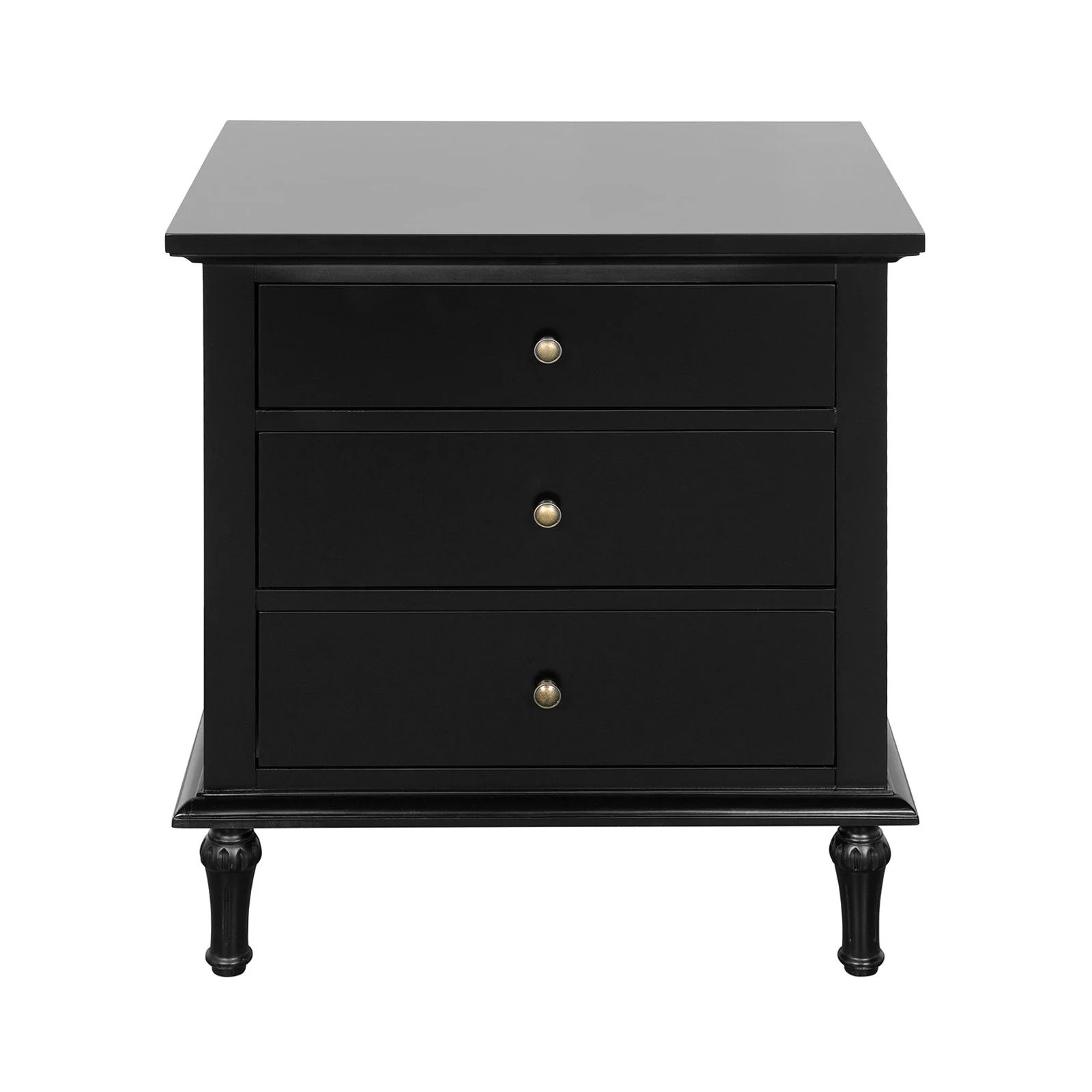 Hamptons Heritage 3 Drawer Bedside Lamp Table - Image 11