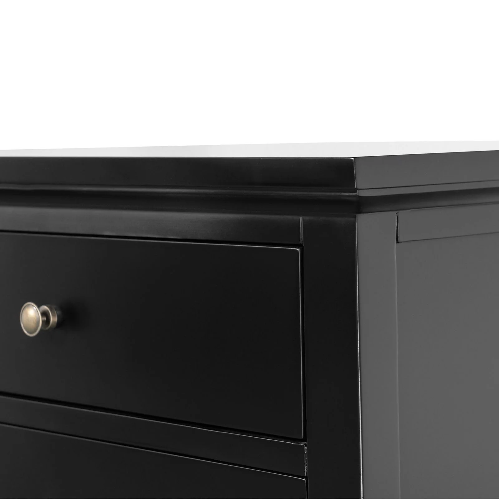 Hamptons Heritage 3 Drawer Bedside Lamp Table - Image 14