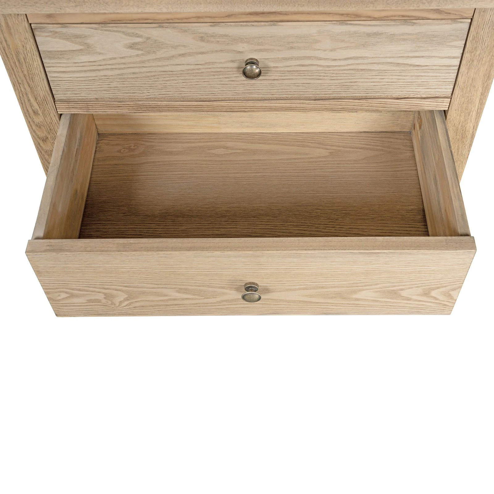 Hamptons Heritage 3 Drawer Bedside Lamp Table - Image 24