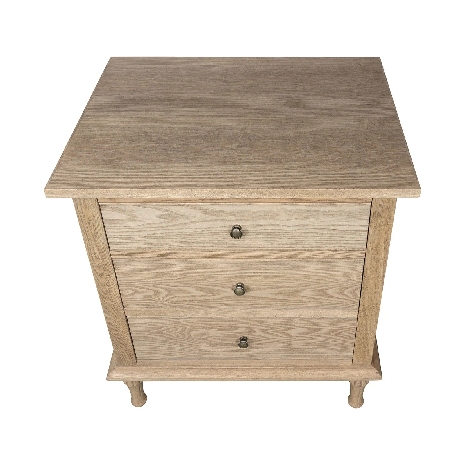 Hamptons Heritage 3 Drawer Bedside Lamp Table - Image 27