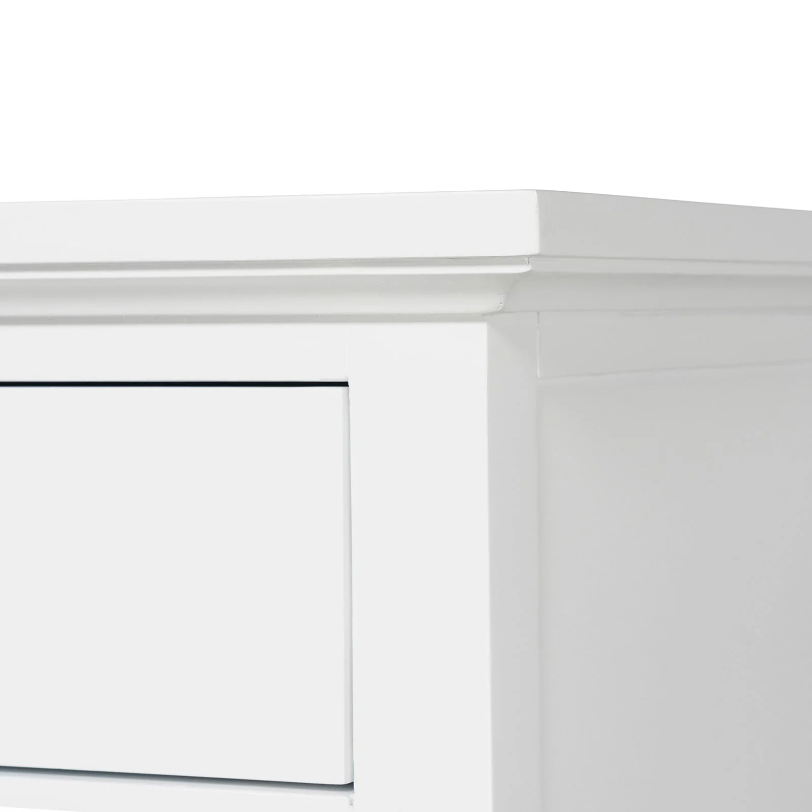 Hamptons Heritage 3 Drawer Bedside Lamp Table - Image 39