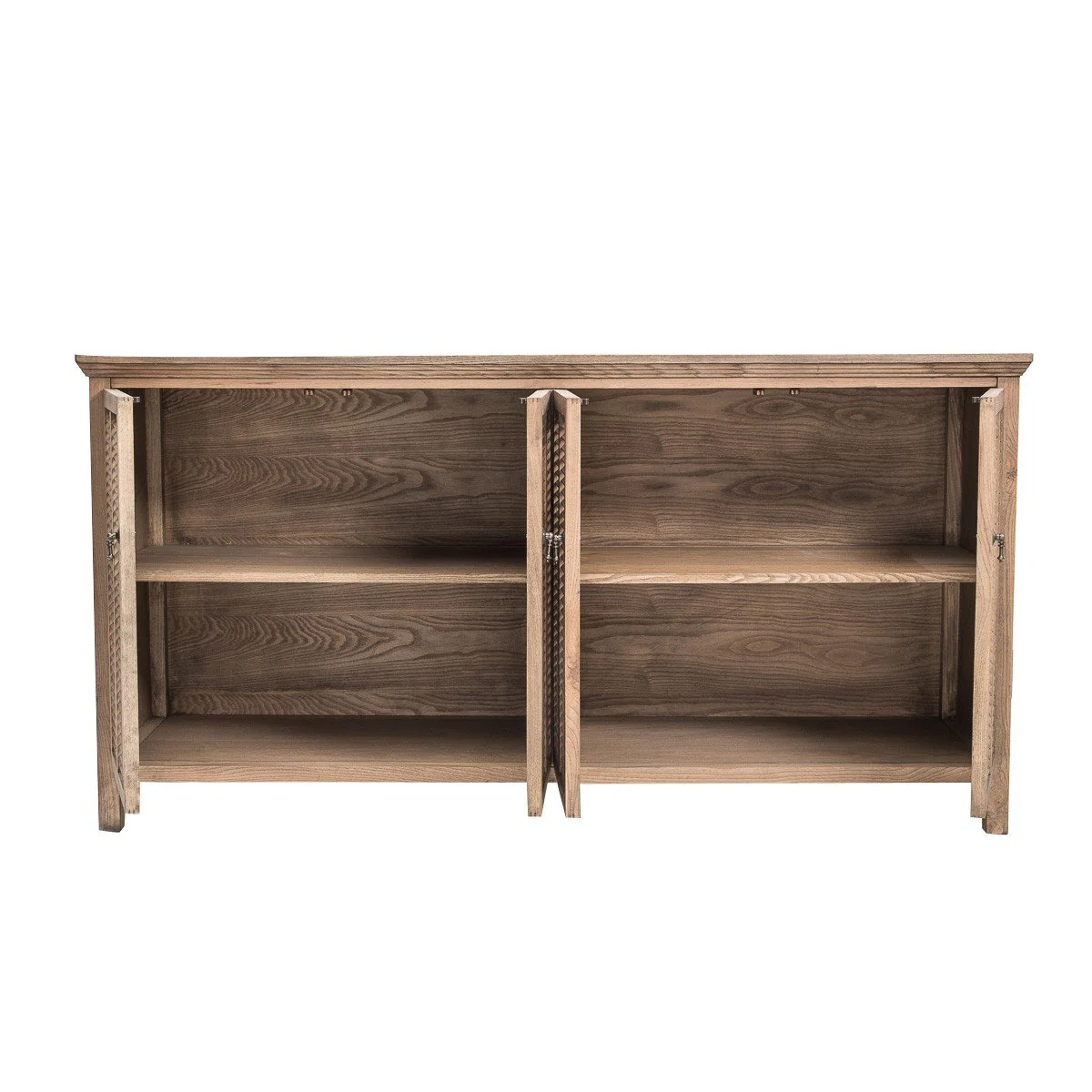 Hamptons Louvre 4 Door Hallway Sideboard Buffet Cabinet - Image 34