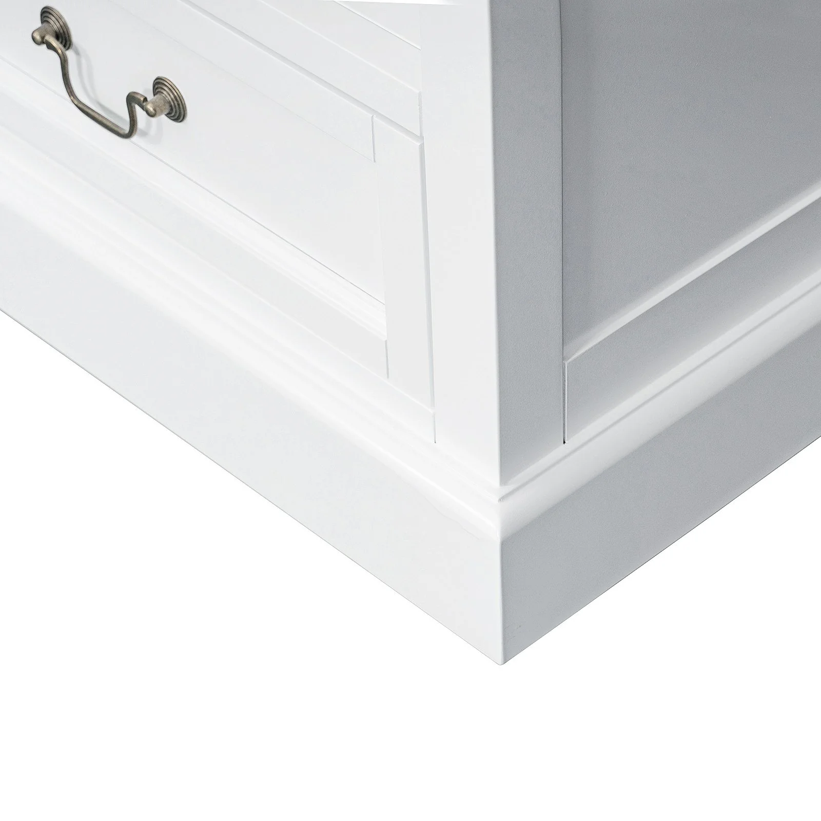 Hamptons Sorrento 2 Drawer Open Library Bookcase - Image 12