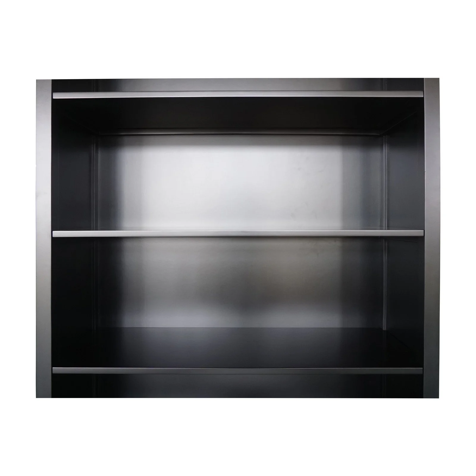 Hamptons Sorrento 2 Drawer Open Library Bookcase - Image 18