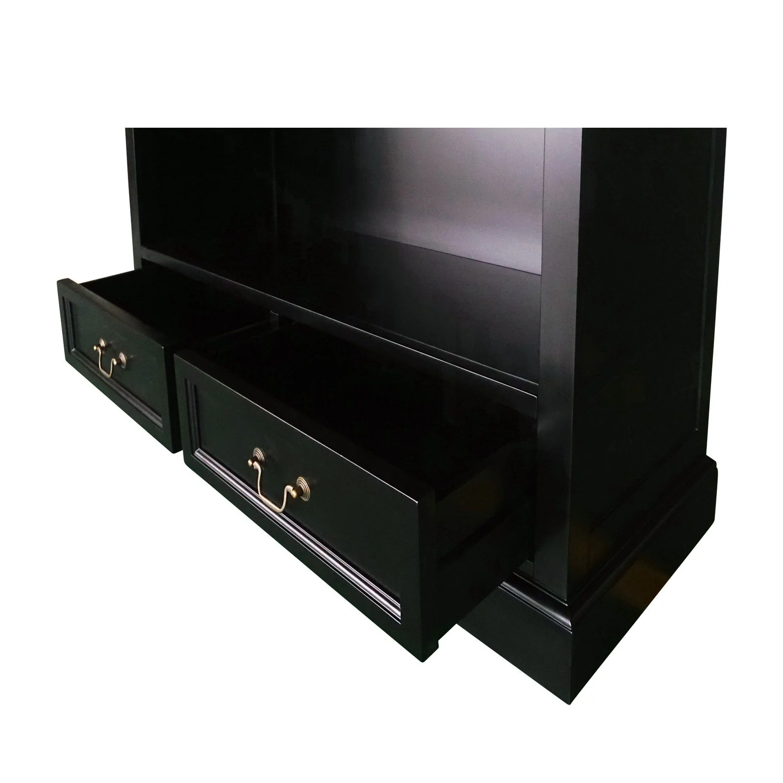 Hamptons Sorrento 2 Drawer Open Library Bookcase - Image 20