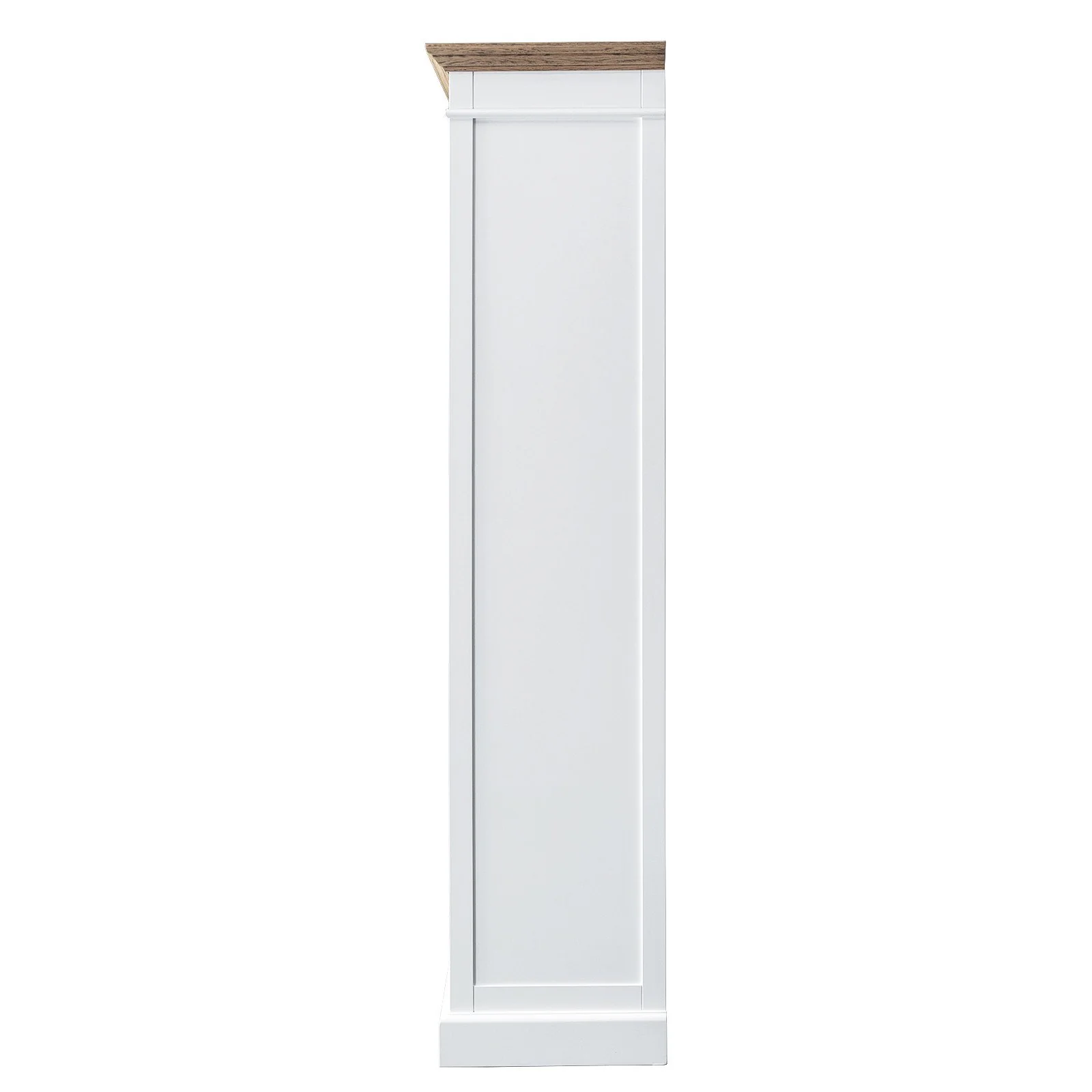 Hamptons Sorrento 2 Drawer Open Library Bookcase - Image 6