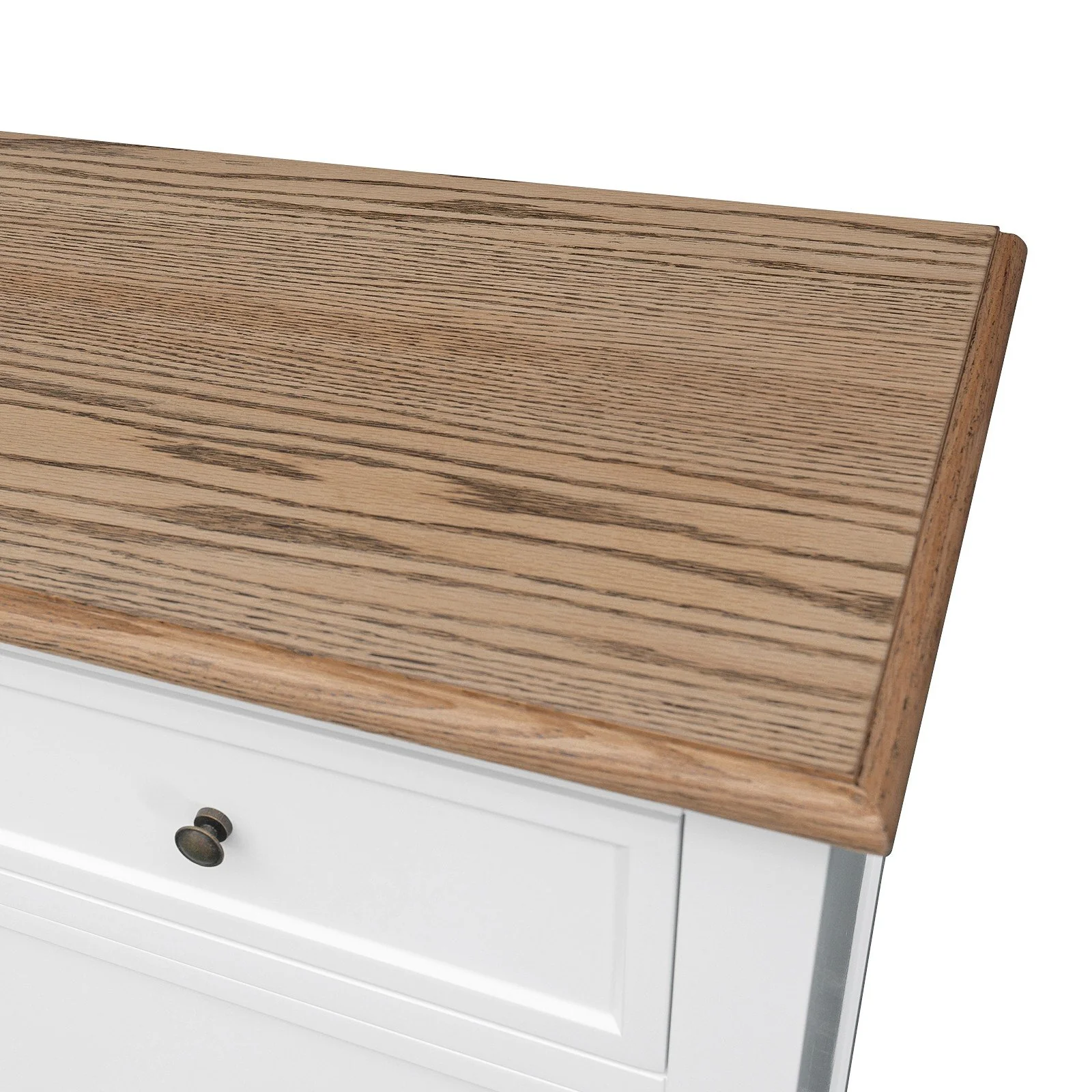 Hamptons Sorrento 2 Glass Door Sideboard Buffet - Image 7